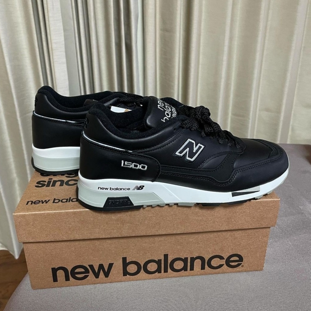 New Balance 1500 Made in UK Black 착용 스타일