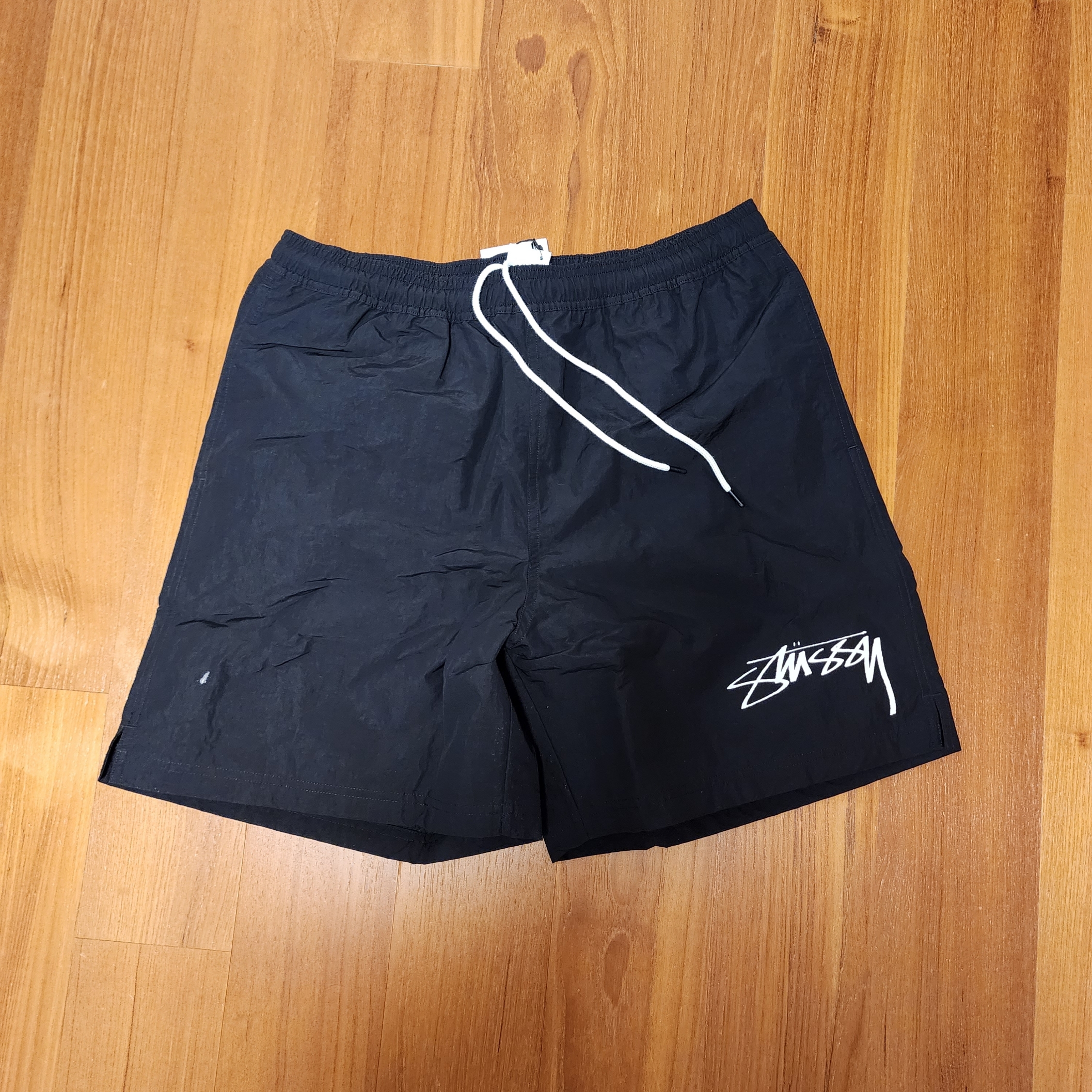Nike x Stussy Shorts Black (FJ9167-010) 착용 스타일 - 1