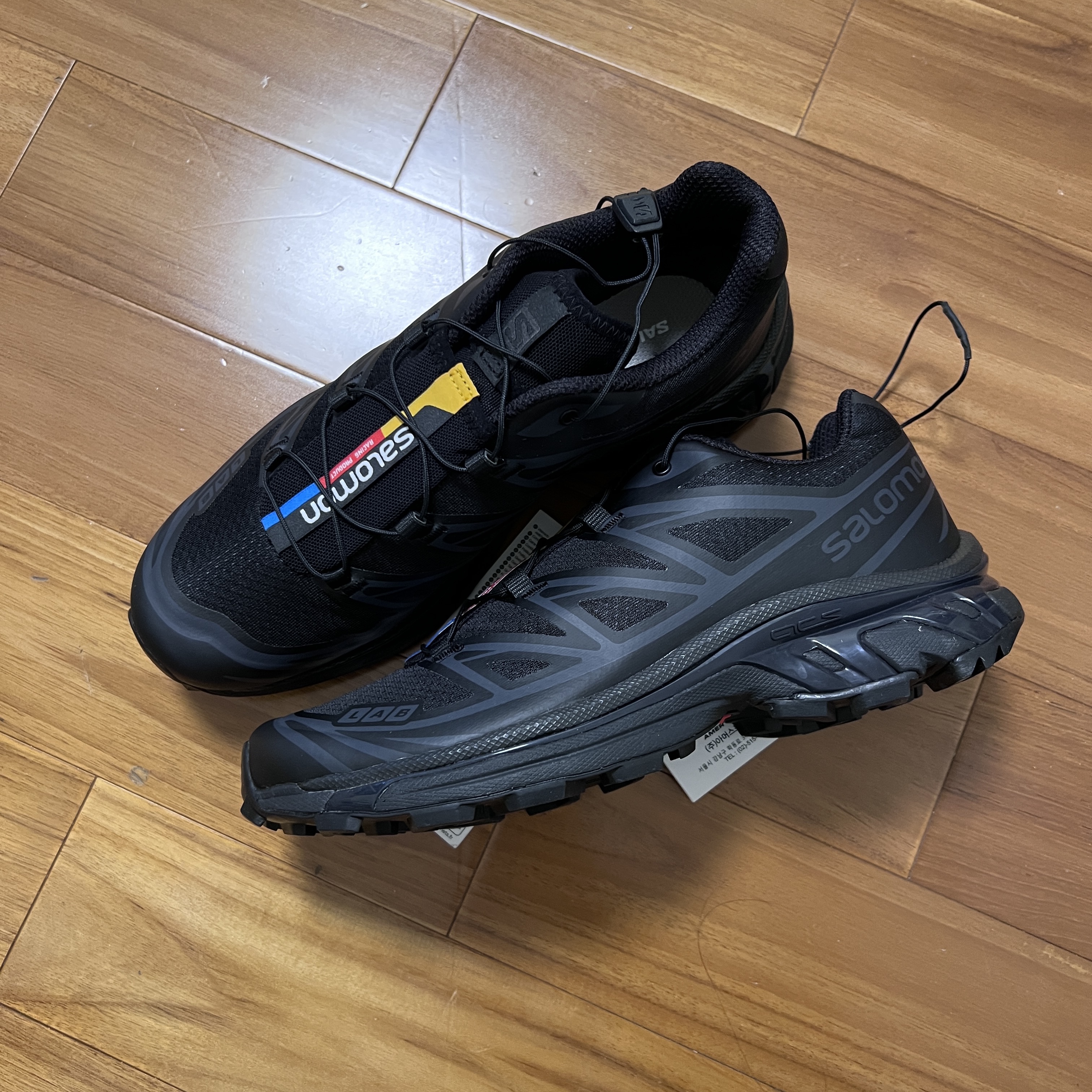 Salomon XT-6 ADV Black 착용 스타일