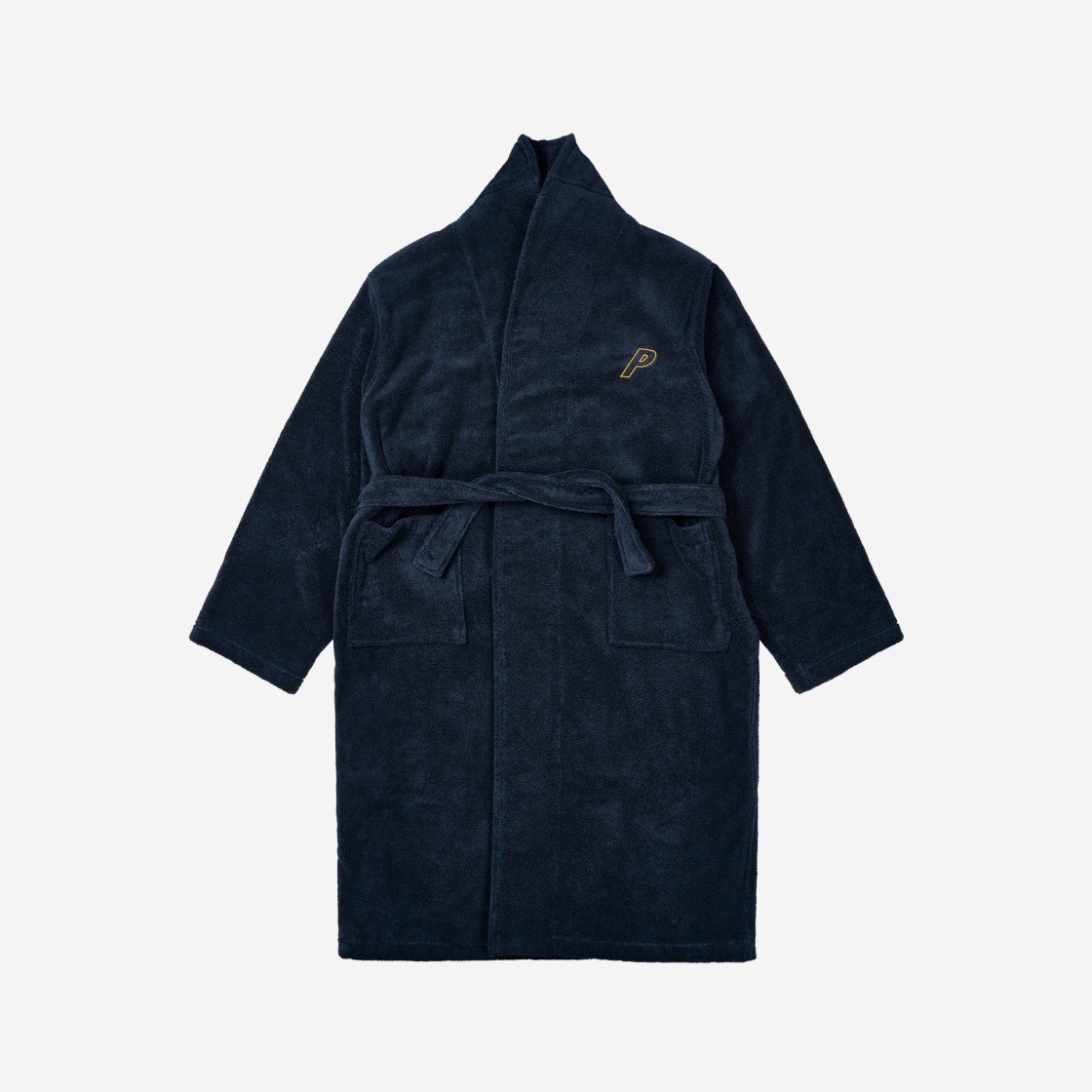 Palace Tri-Ferg Bathrobe Navy - 23FW 상세 이미지 2