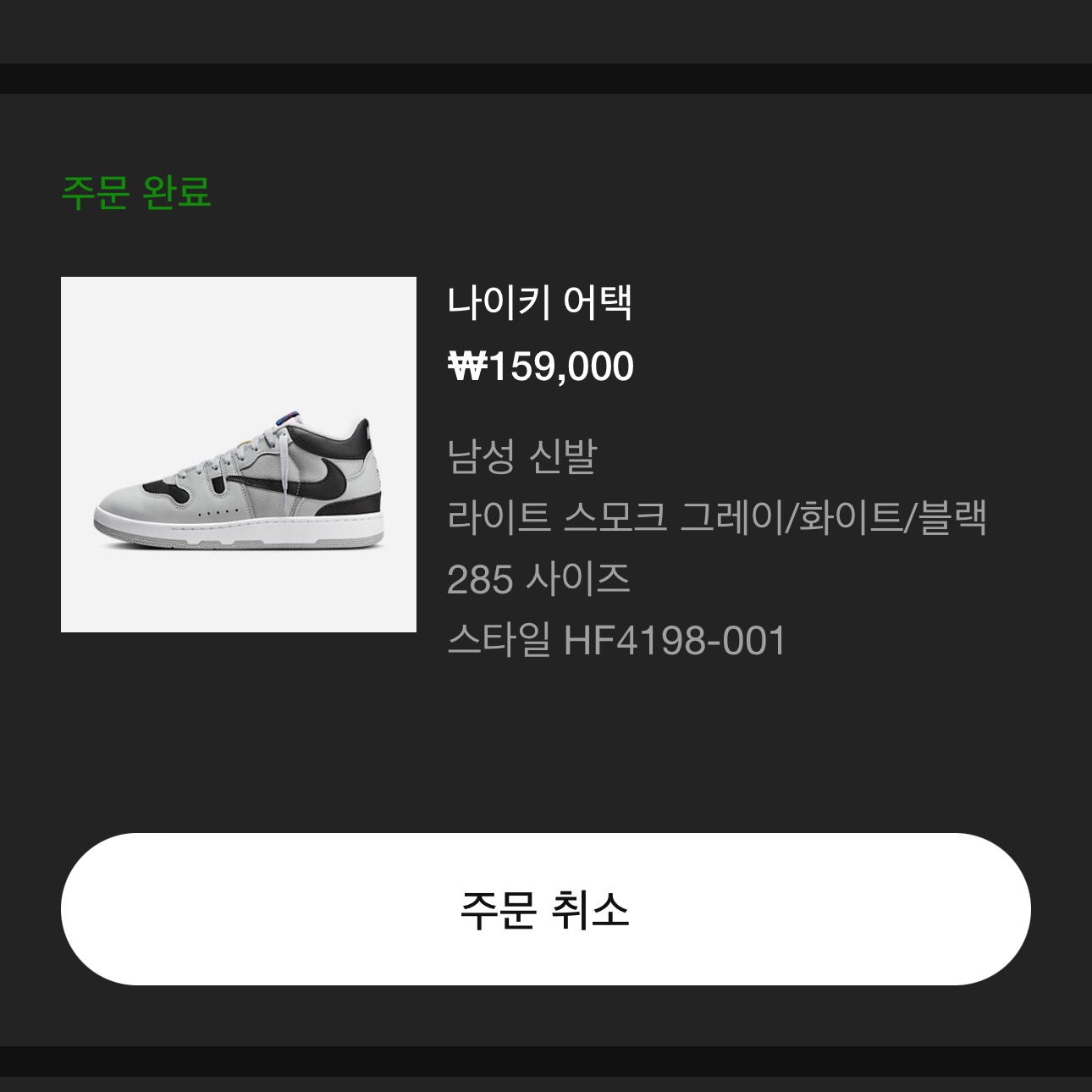 Nike x Travis Scott Mac Attack SP Light Smoke Grey 착용 스타일
