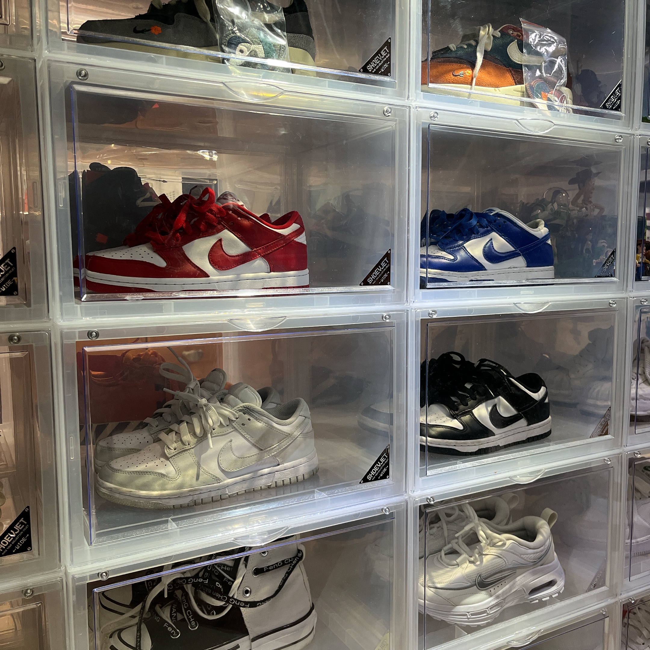 Nike Dunk Low SP White and University Red 2023, Nike Dunk Low Retro Black 착용 스타일