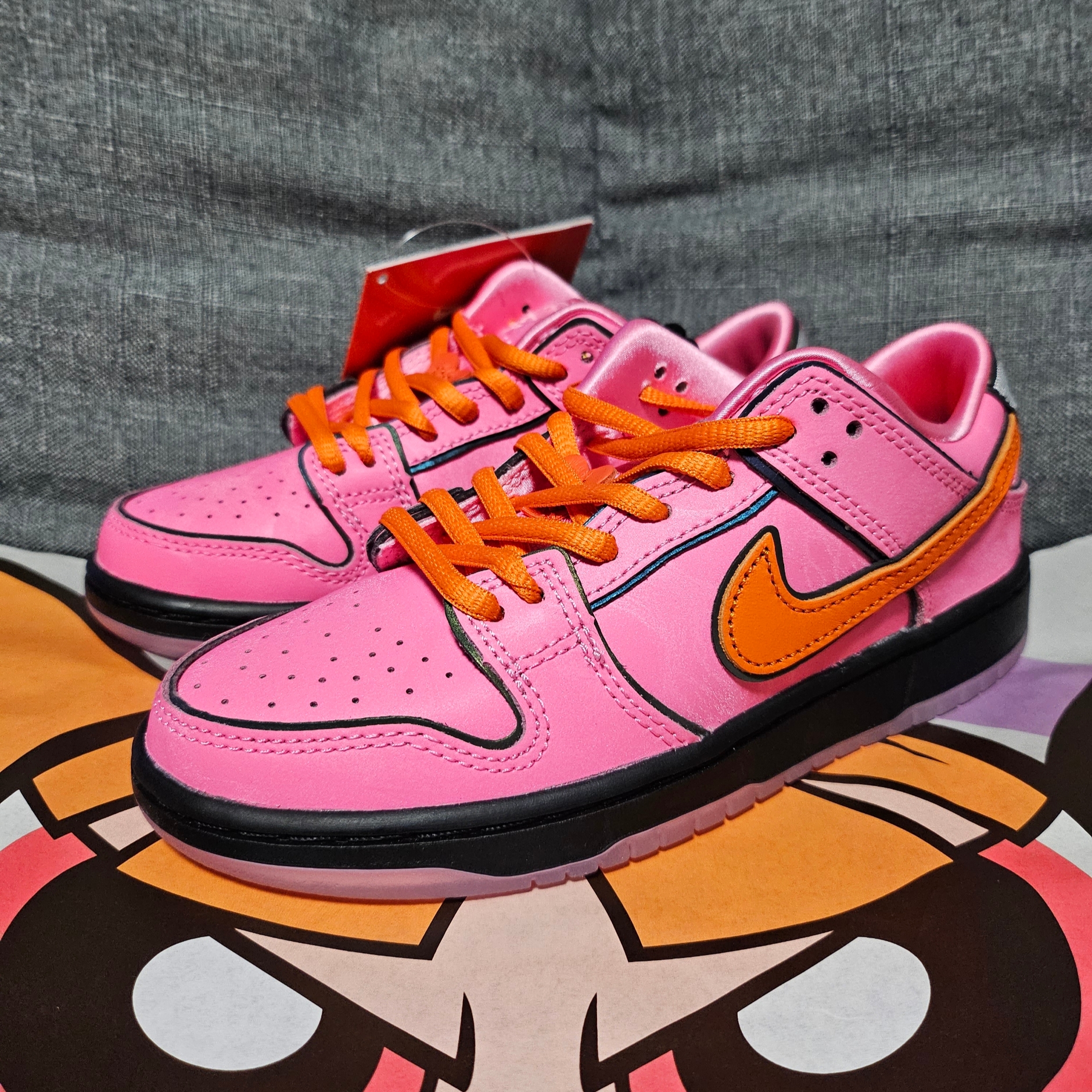 (PS) Nike x The Powerpuff Girls SB Dunk Low Pro QS Blossom 착용 스타일