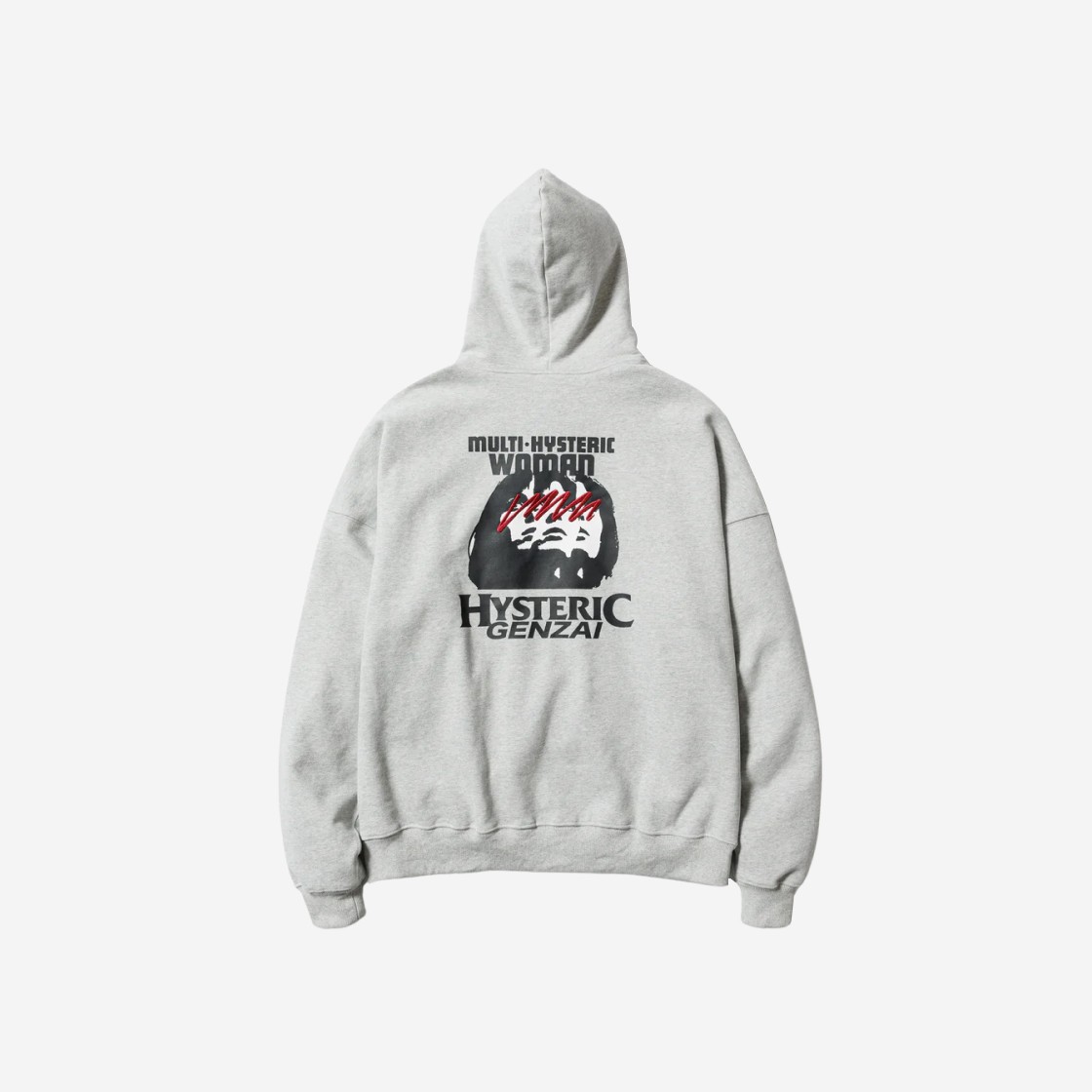 (W) Hysteric Glamour x Genzai Hoodie Gray 상세 이미지 2