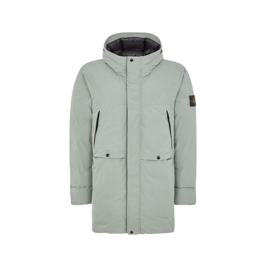 Stone Island 70826 Micro Twill Down Parka Sage Green - 23FW 상세 이미지 1