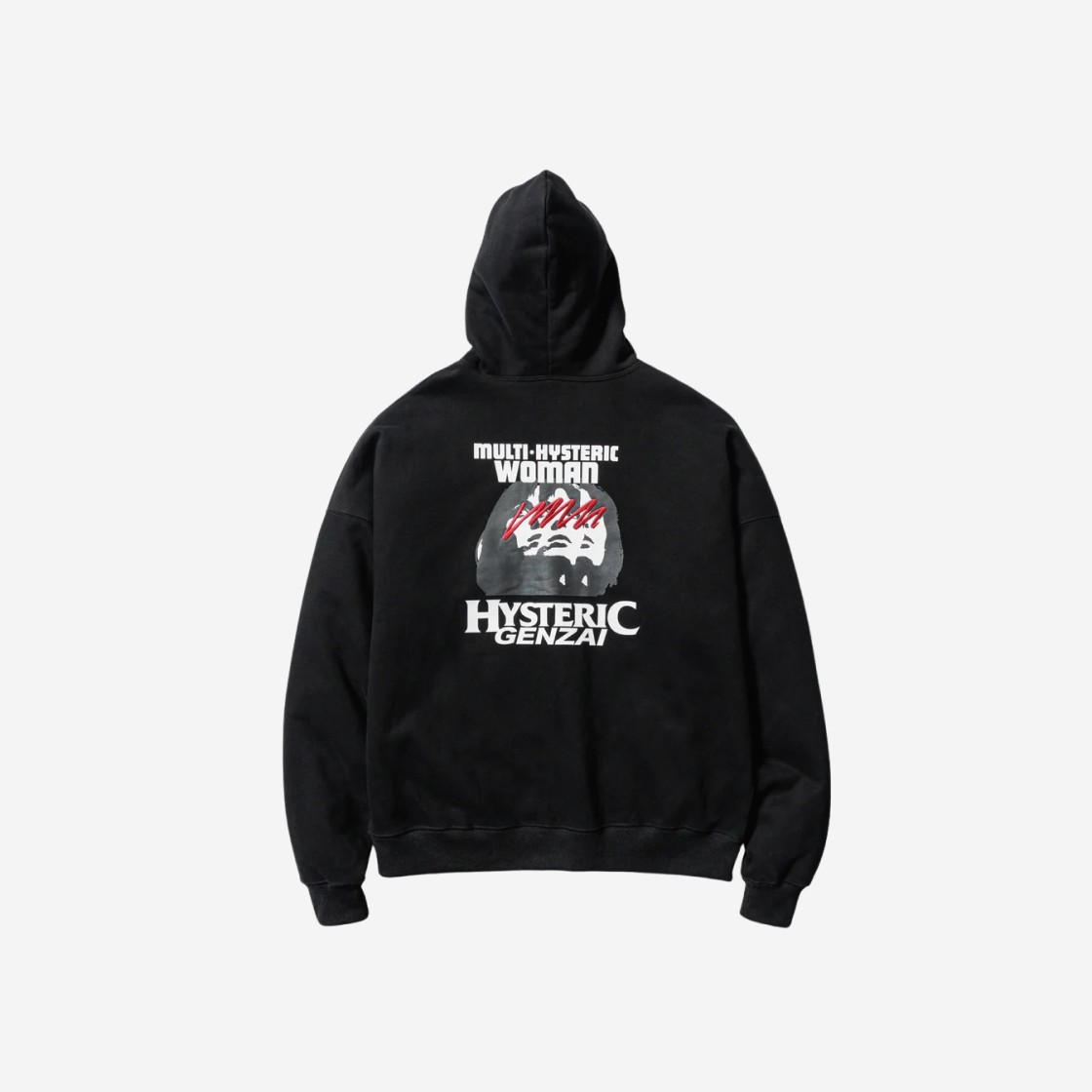 (W) Hysteric Glamour x Genzai Hoodie Black 상세 이미지 2