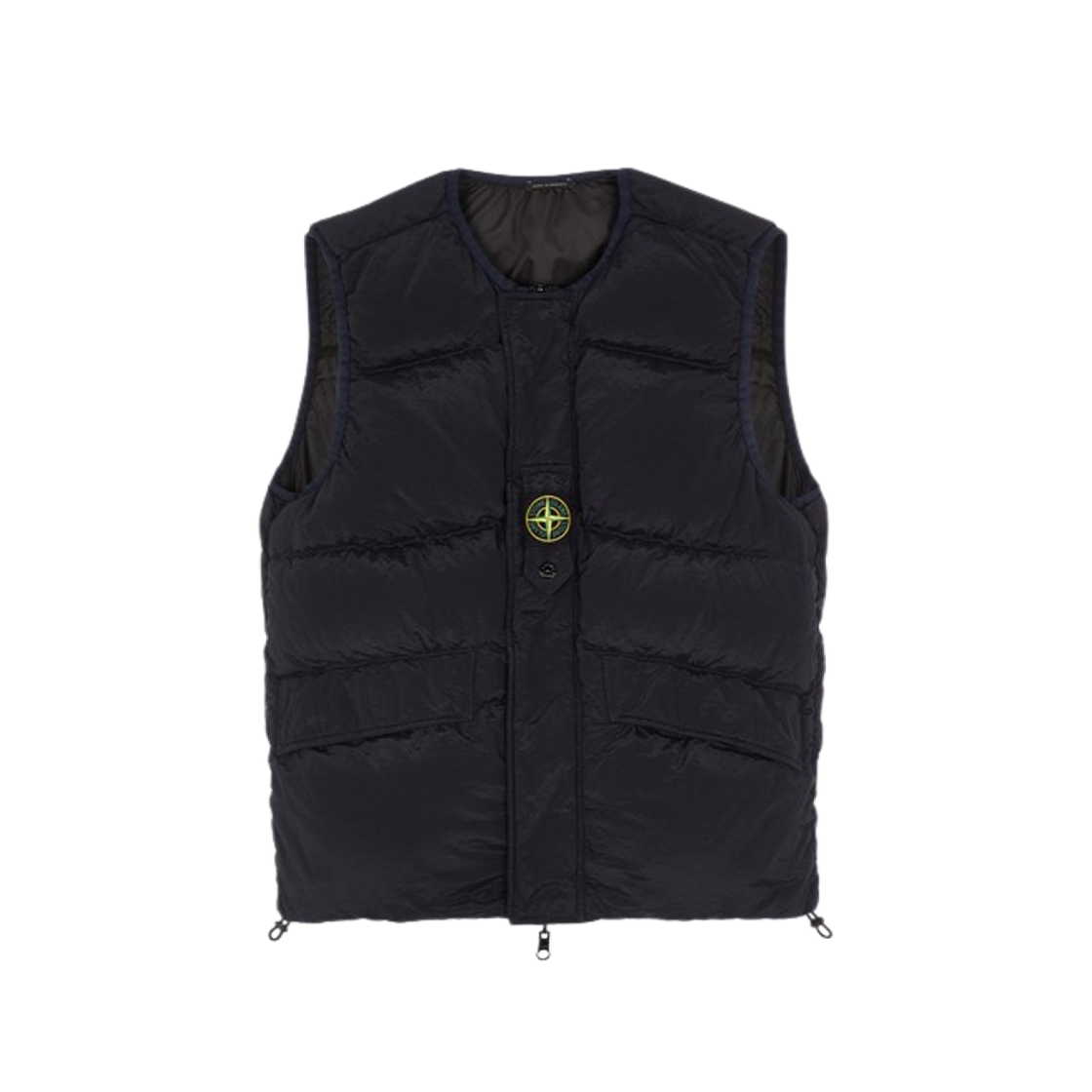 Stone Island G1119 Nylon Metal in Econyl Regenerated Nylon Down Reversible Jacket Navy Blue - 23FW 상세 이미지 1