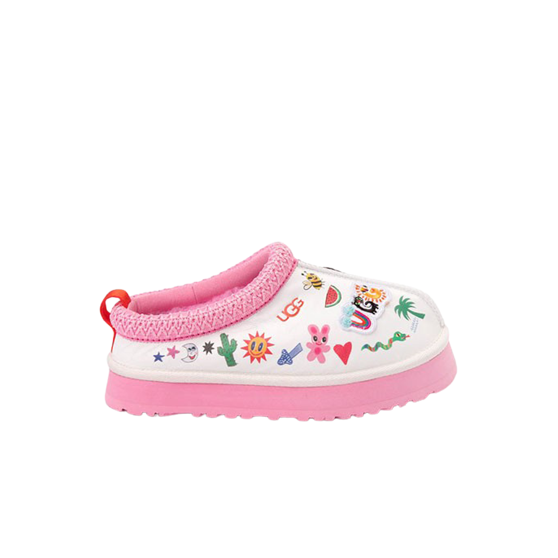 (키즈) 어그 타즈 플랫폼 슬리퍼 스케치((Kids) UGG Tazz Platform Slipper Sketch) - 1