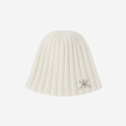 [KREAM 단독] Yunse Hatch Logo Beanie White