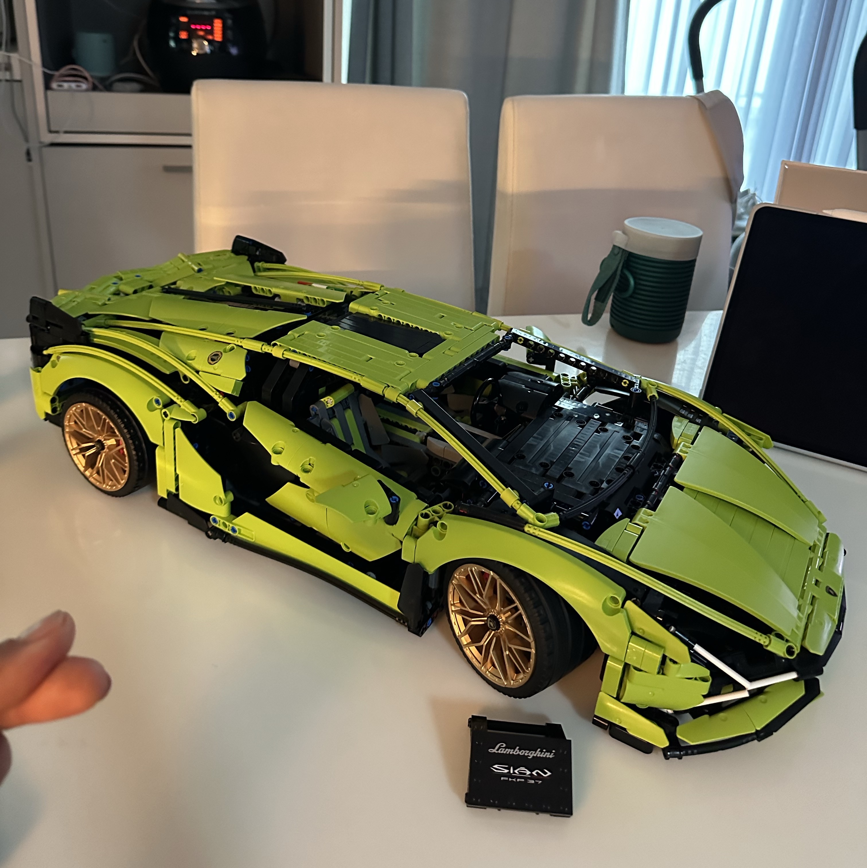 Lego Lamborghini Sian FKP 37 착용 스타일 - 7