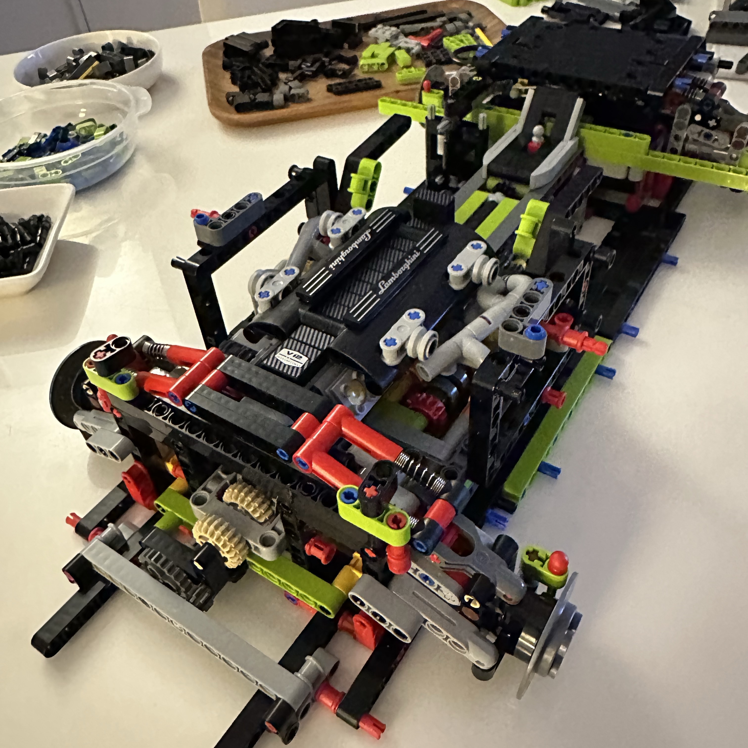 Lego Lamborghini Sian FKP 37 착용 스타일 - 4