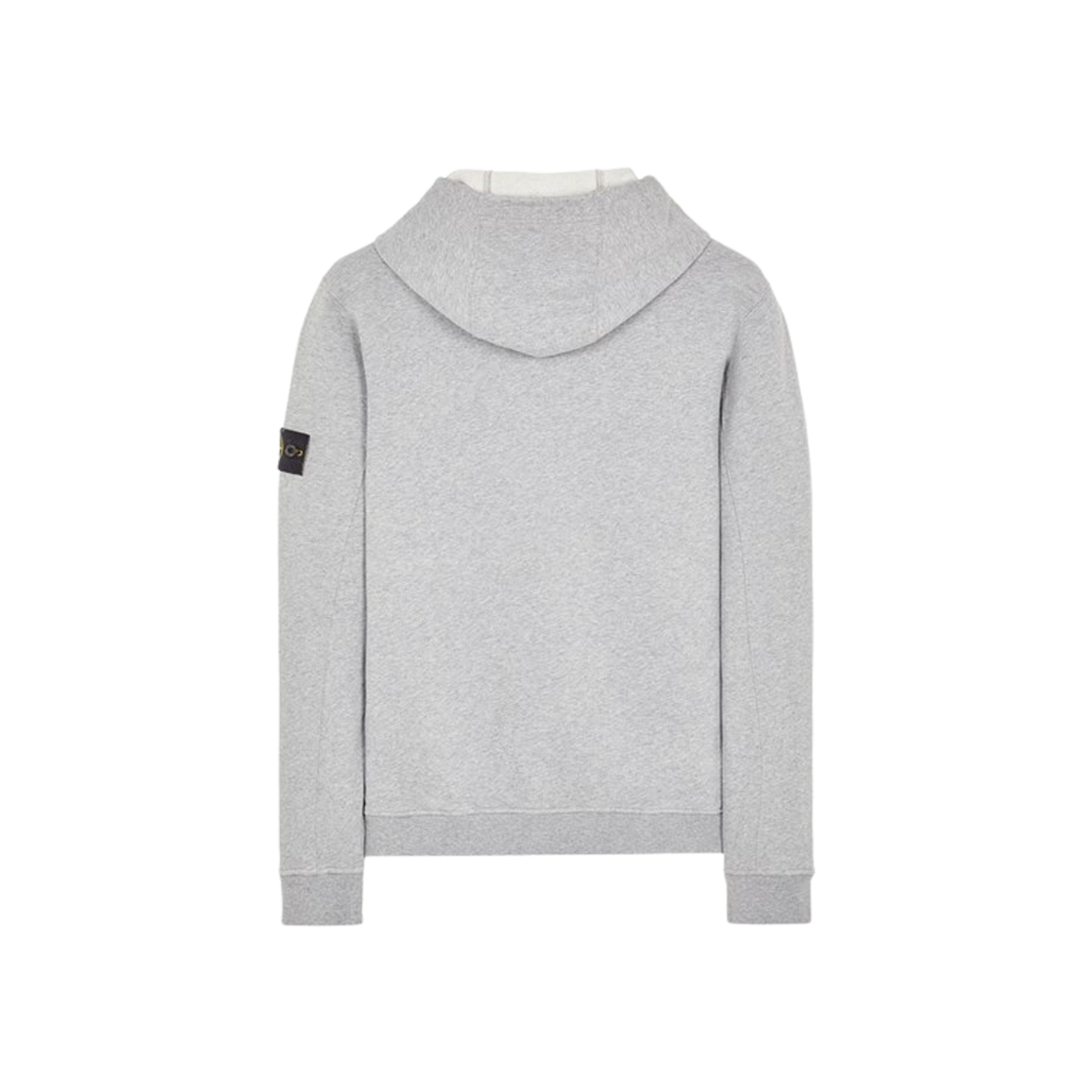 Stone Island 61720 Brushed Cotton Fleece Garment Dyed Crewneck Hooded Sweatshirt Light Grey - 23FW 상세 이미지 2