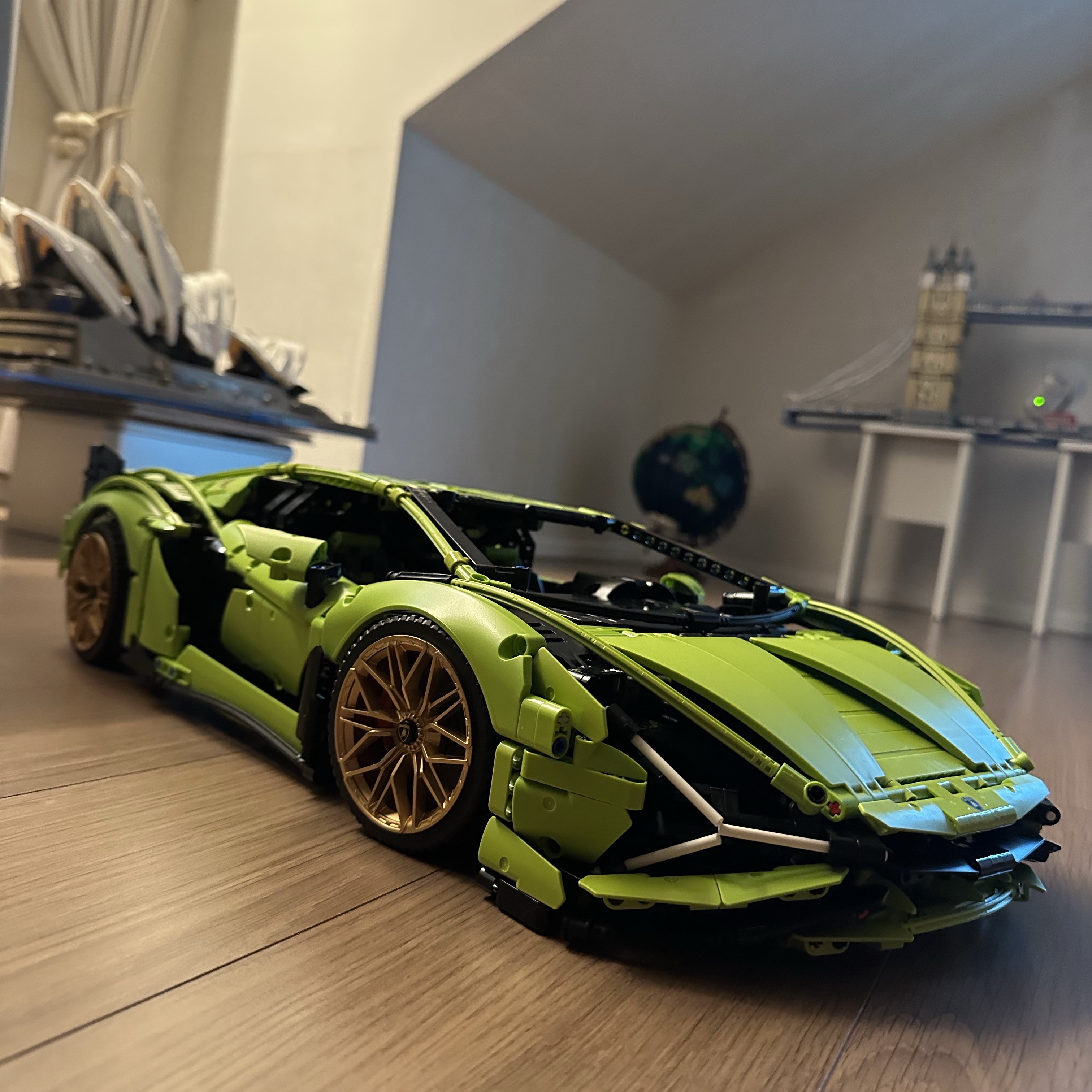 Lego Lamborghini Sian FKP 37 착용 스타일 - 2