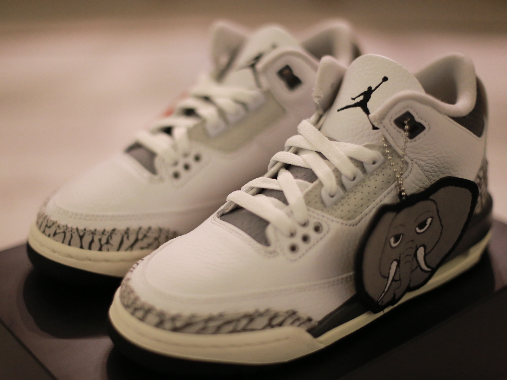 (GS) Jordan 3 Retro Animal Icon 착용 스타일 - 2