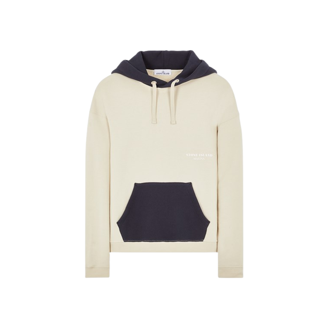 Stone Island 651X6 Marina Hooded Sweatshirt Stucco - 23FW 상세 이미지 1