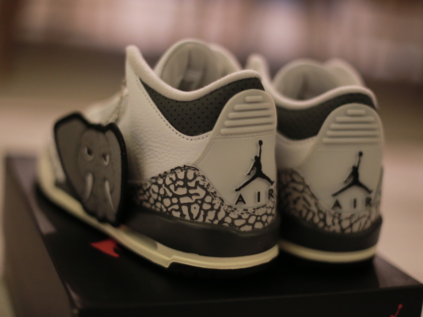 (GS) Jordan 3 Retro Animal Icon 착용 스타일 - 3