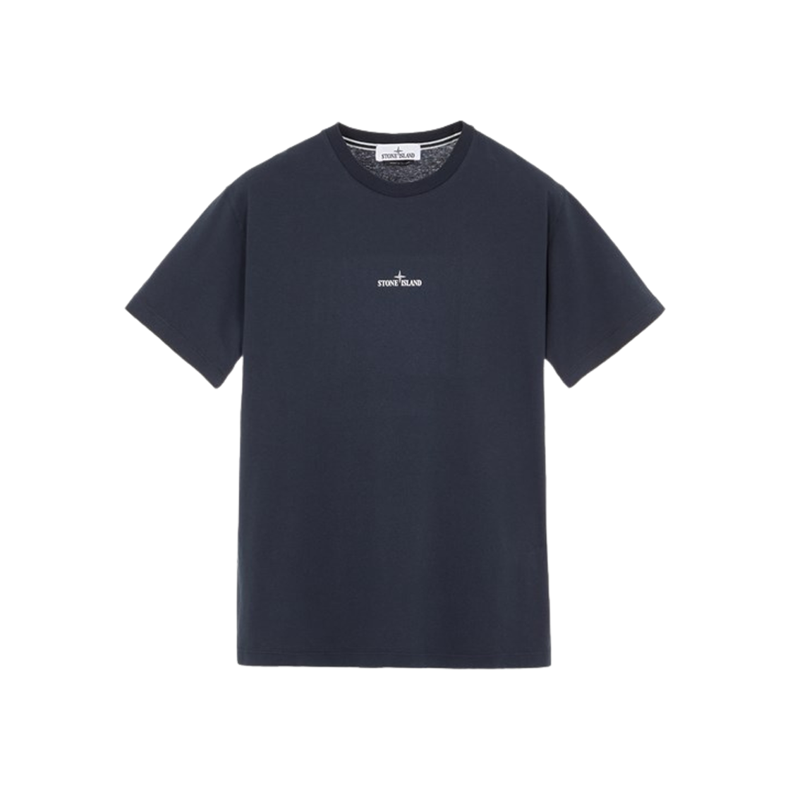 Stone Island 2NS82 Stamp Two Print T-Shirt Navy Blue - 23FW 상세 이미지 1