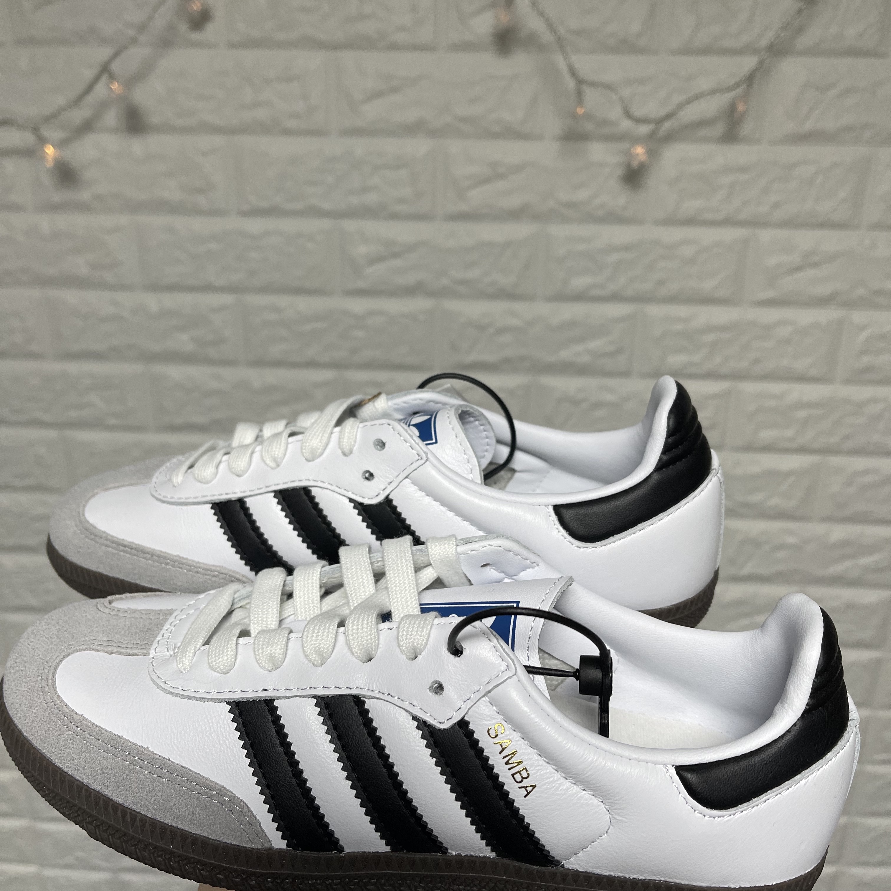 Adidas Samba OG Cloud White 착용 스타일 - 1
