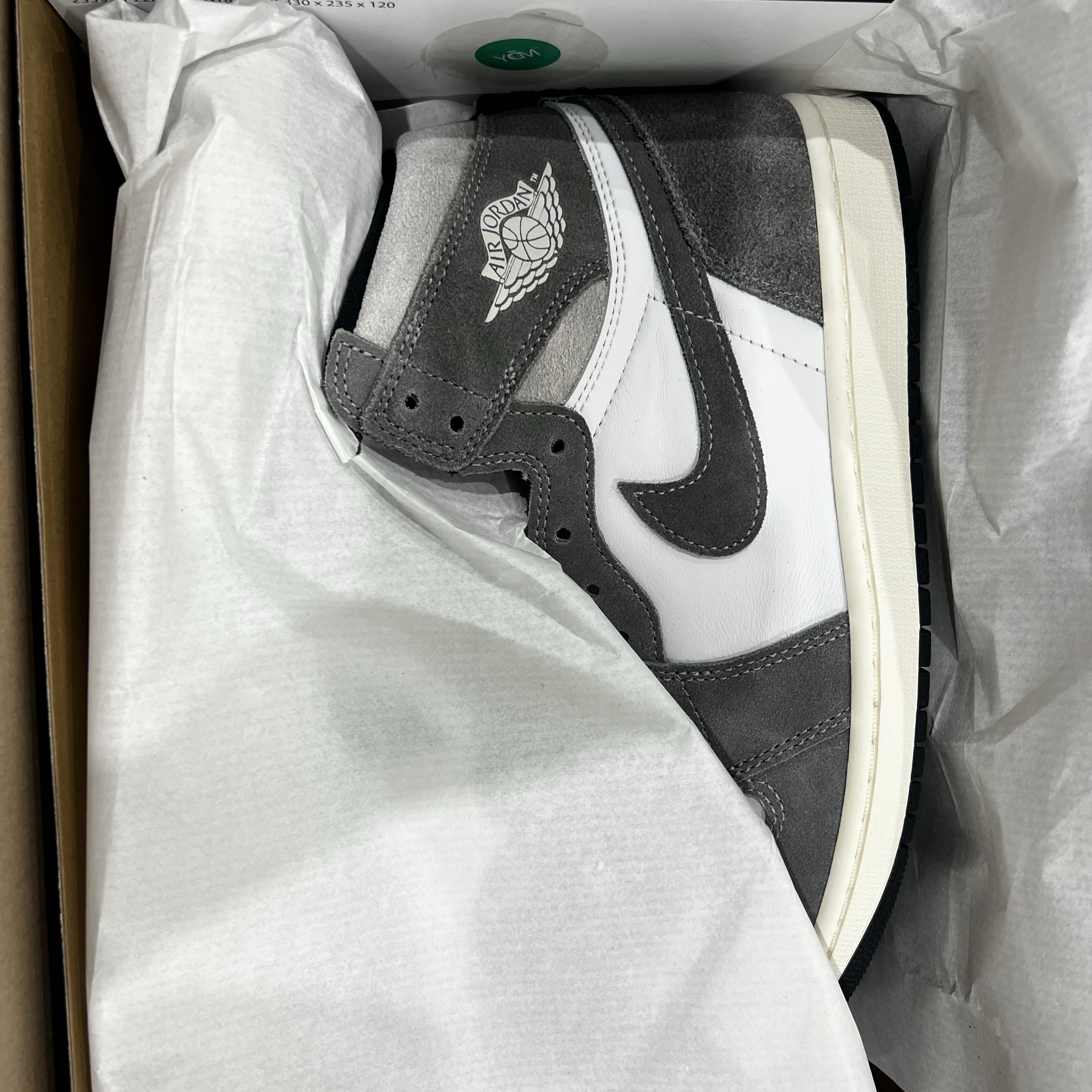 Jordan 1 Retro High OG Black and Smoke Grey 착용 스타일