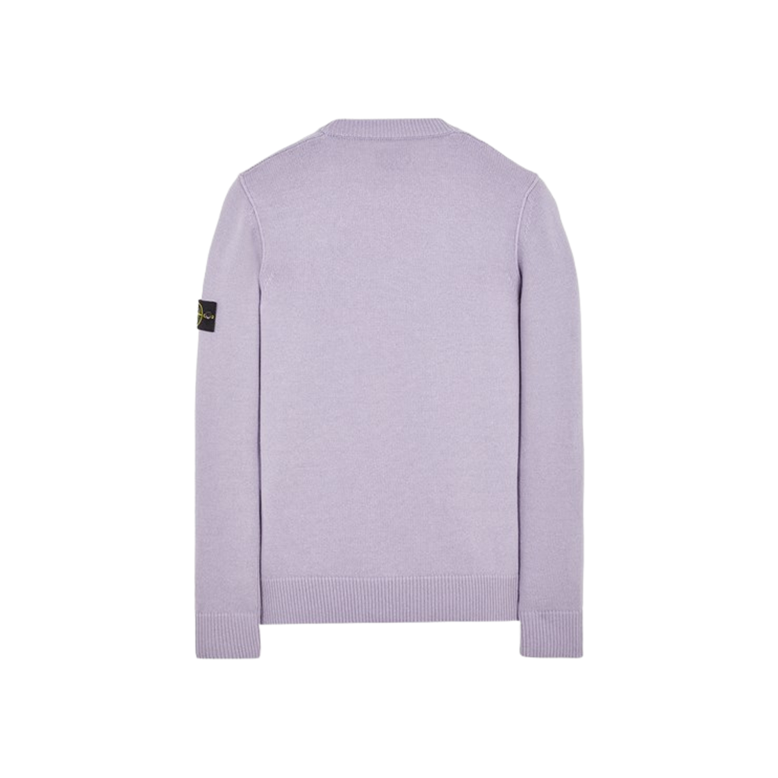 Stone Island 508A3 Lambswool Crewneck Knit Lavender - 23FW 상세 이미지 2