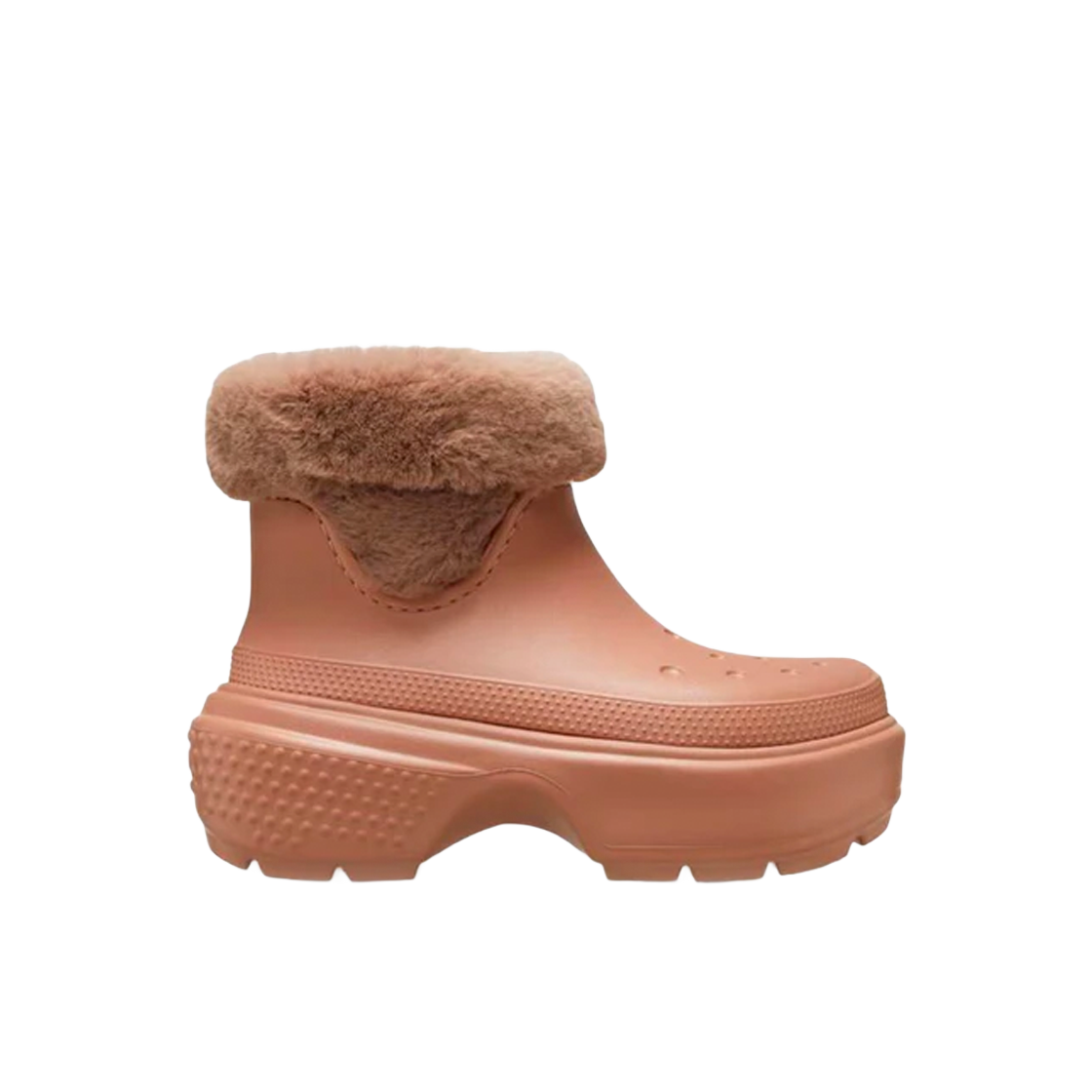 208718-2CC Crocs Stomp Lined Boot Cork