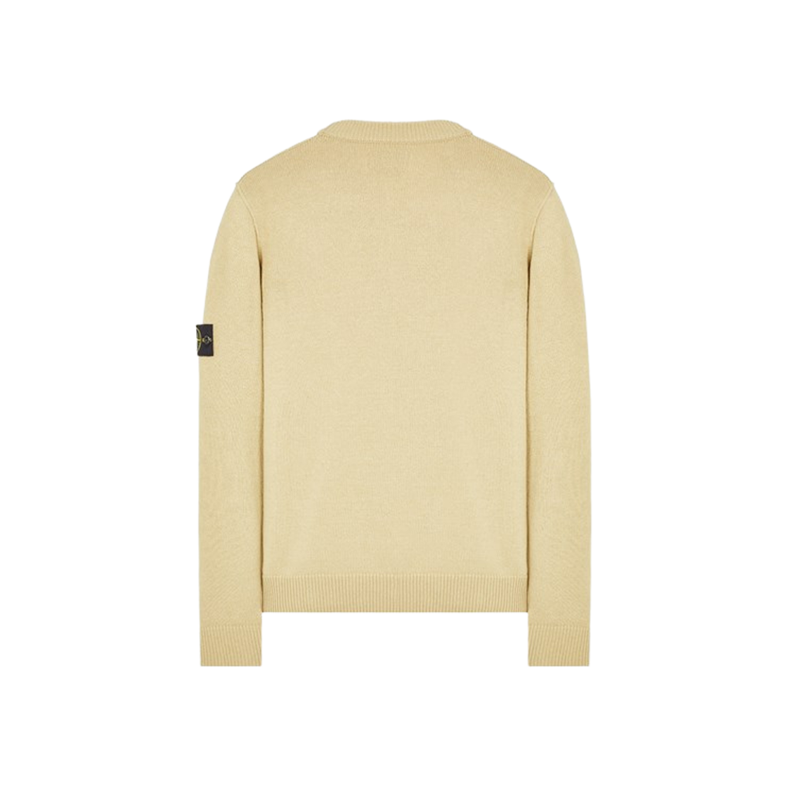 Stone Island 508A3 Lambswool Crewneck Knit Ecru - 23FW 상세 이미지 2