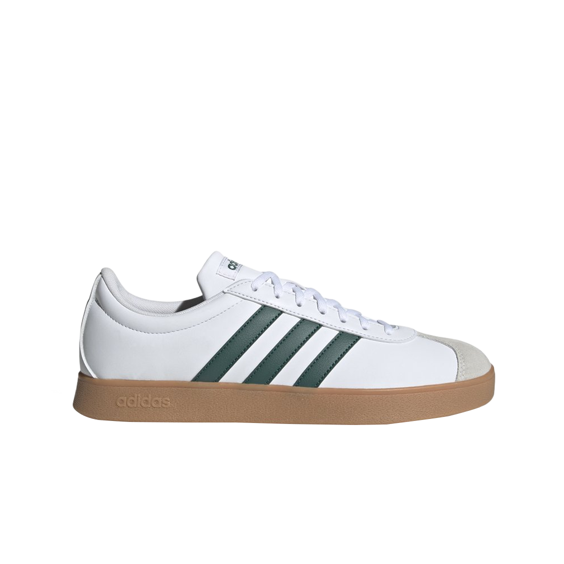 아디다스 VL 코트 베이스 클라우드 화이트 컬리지에이트 그린(Adidas VL Court Base Cloud White Collegiate Green)