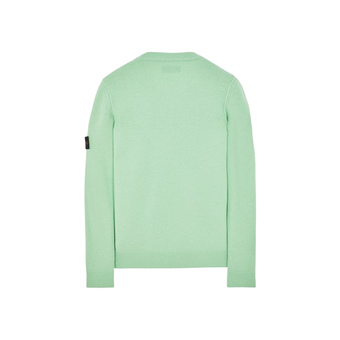 Stone Island 508A3 Lambswool Crewneck Knit Light Green - 23FW 상세 이미지 2