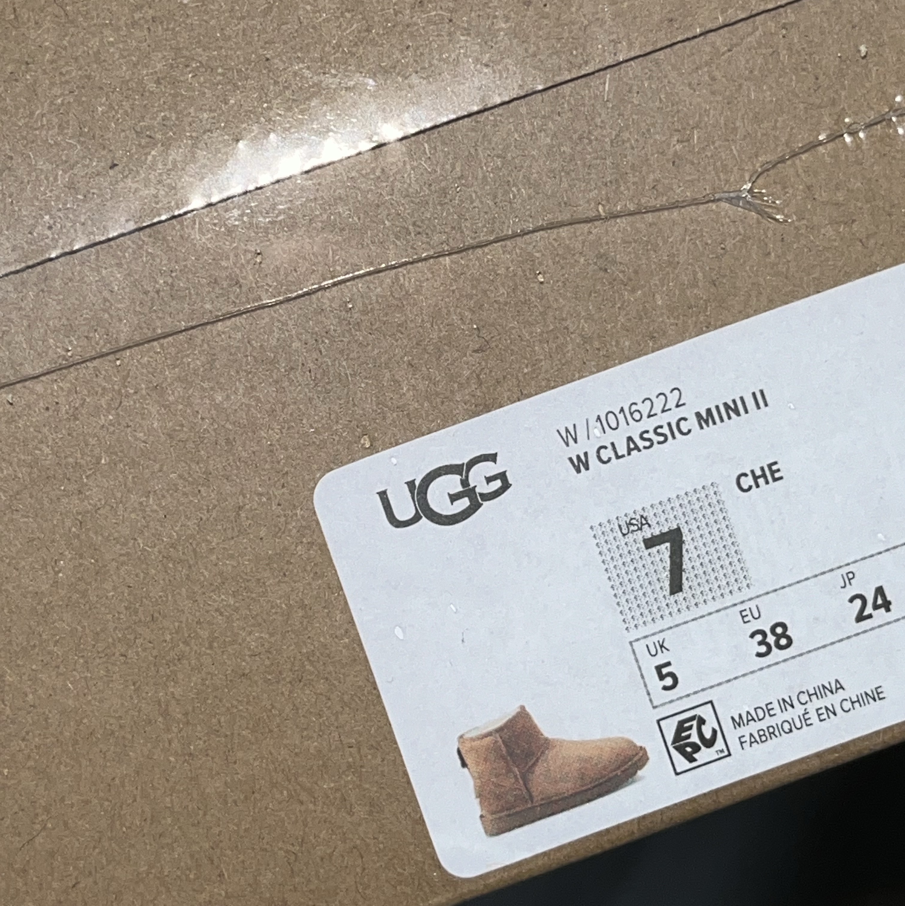 (W) UGG Classic Mini II Boots Chestnut 착용 스타일