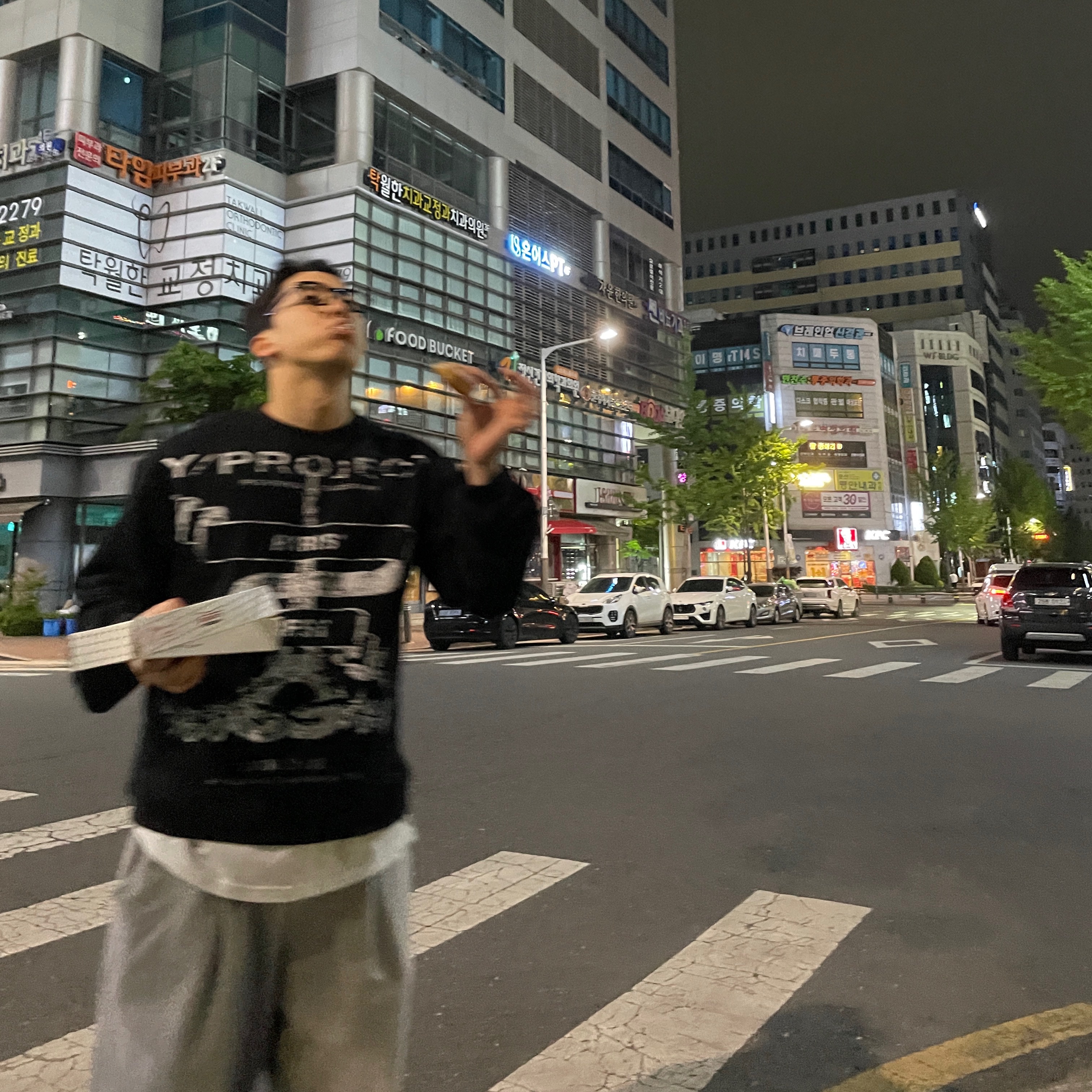 Y/Project Paris Best Sweatshirt Black - 23SS 착용 스타일