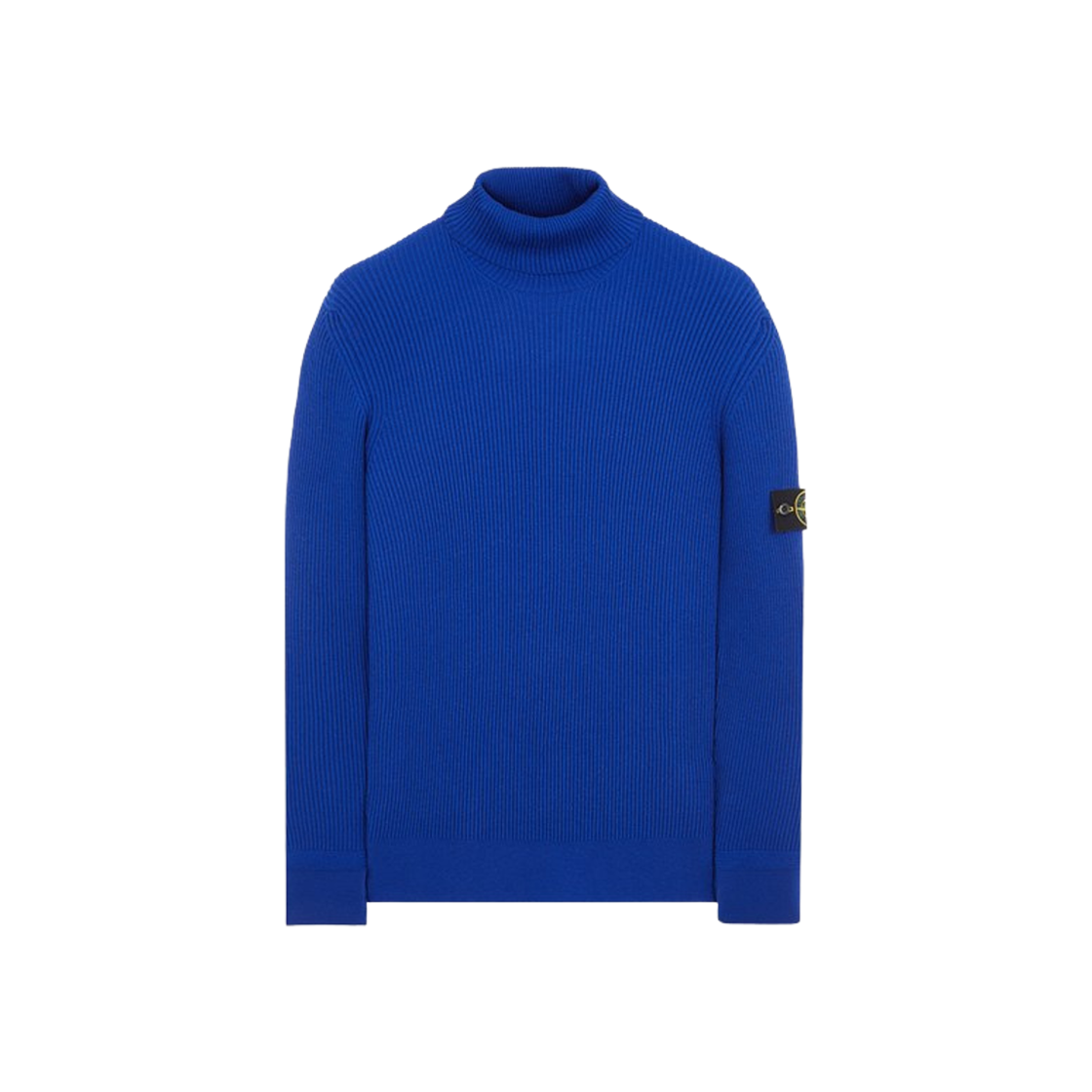 Stone Island 552C2 Wool Turtleneck Knit Ultramarine Blue - 23FW 상세 이미지 1