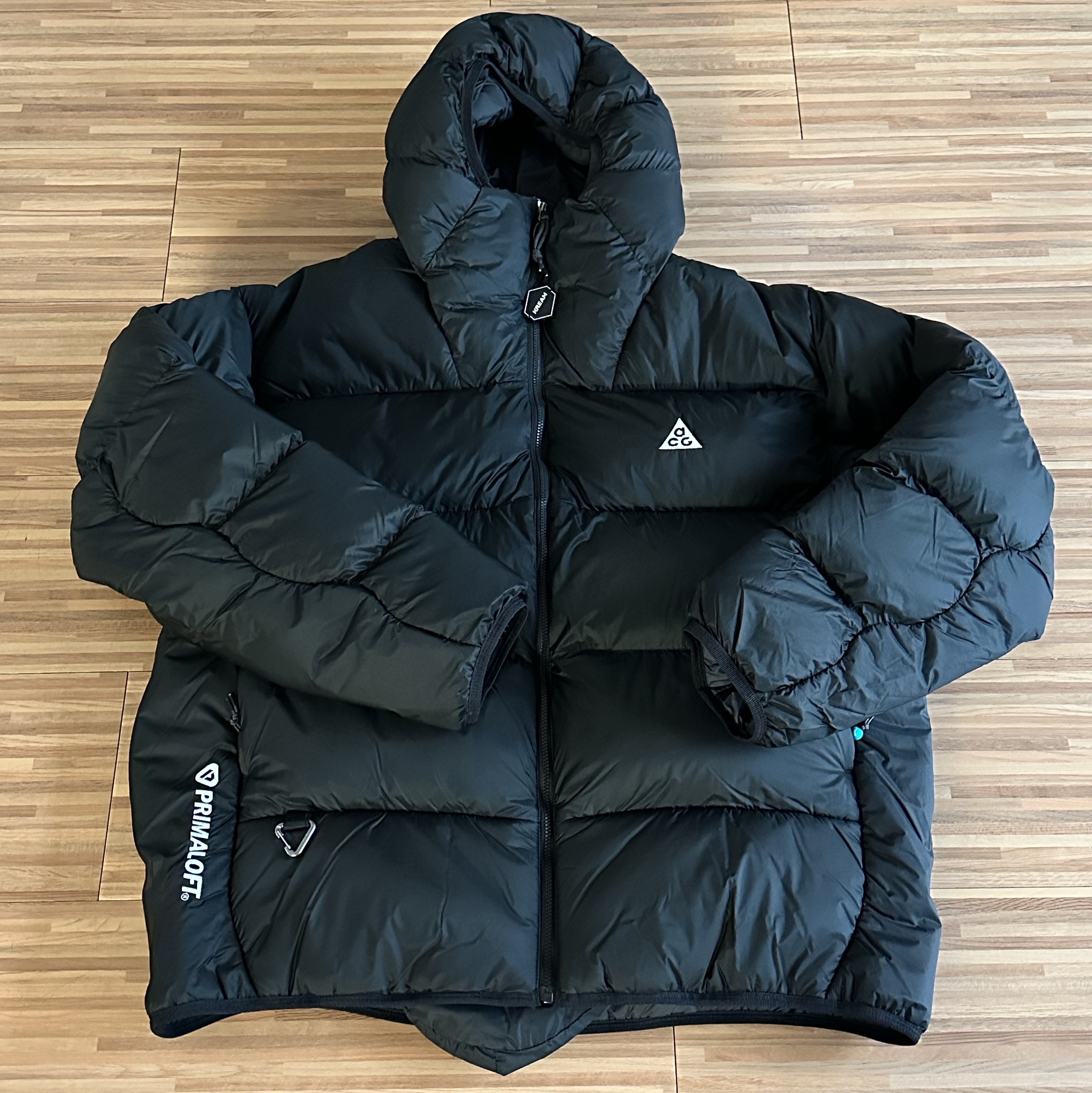 Nike ACG Therma-Fit ADV Lunar Lake Puffer Jacket Black - Asia 착용 스타일