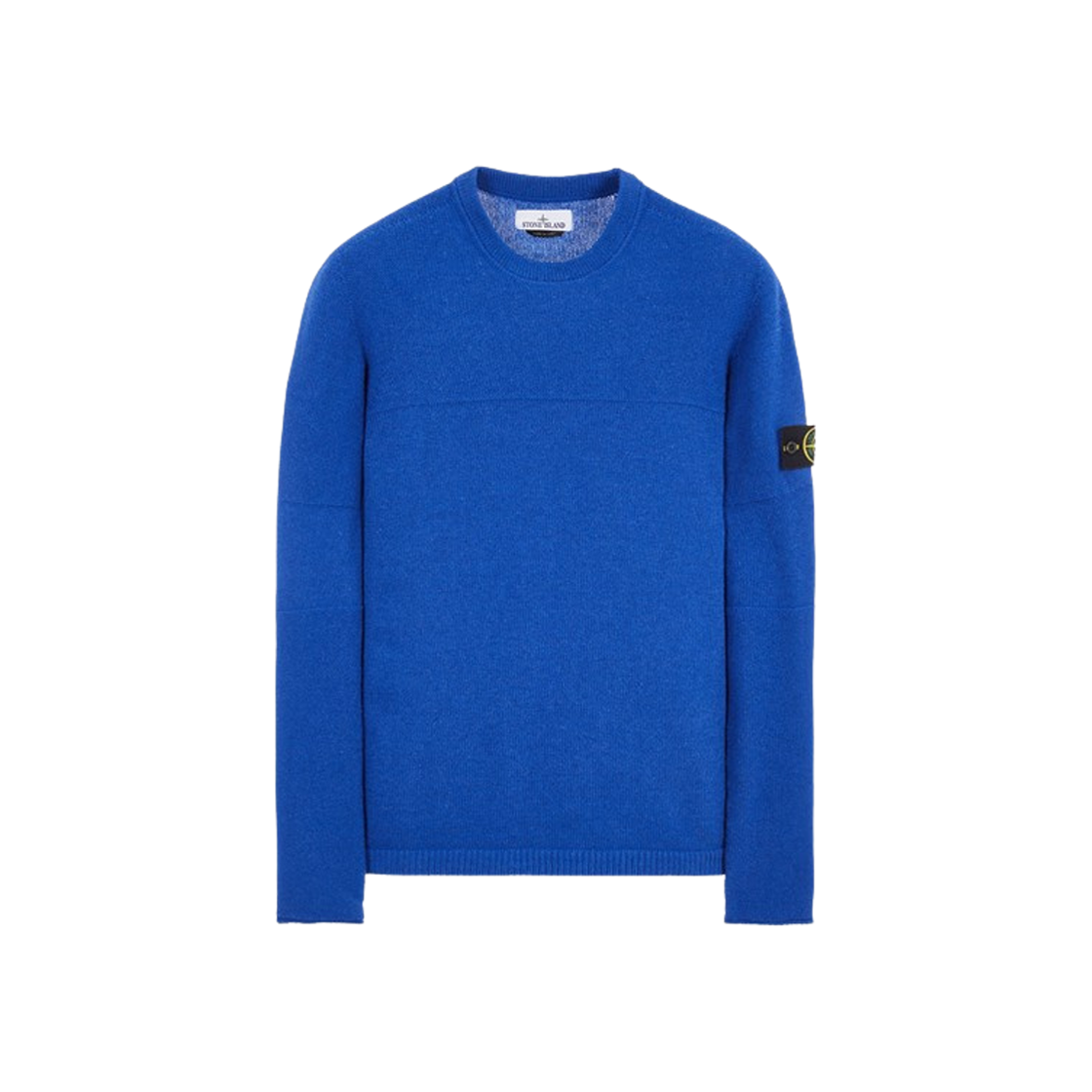 Stone Island 524A3 Lambswool Crewneck Knit Ultramarine Blue - 23FW 상세 이미지 1