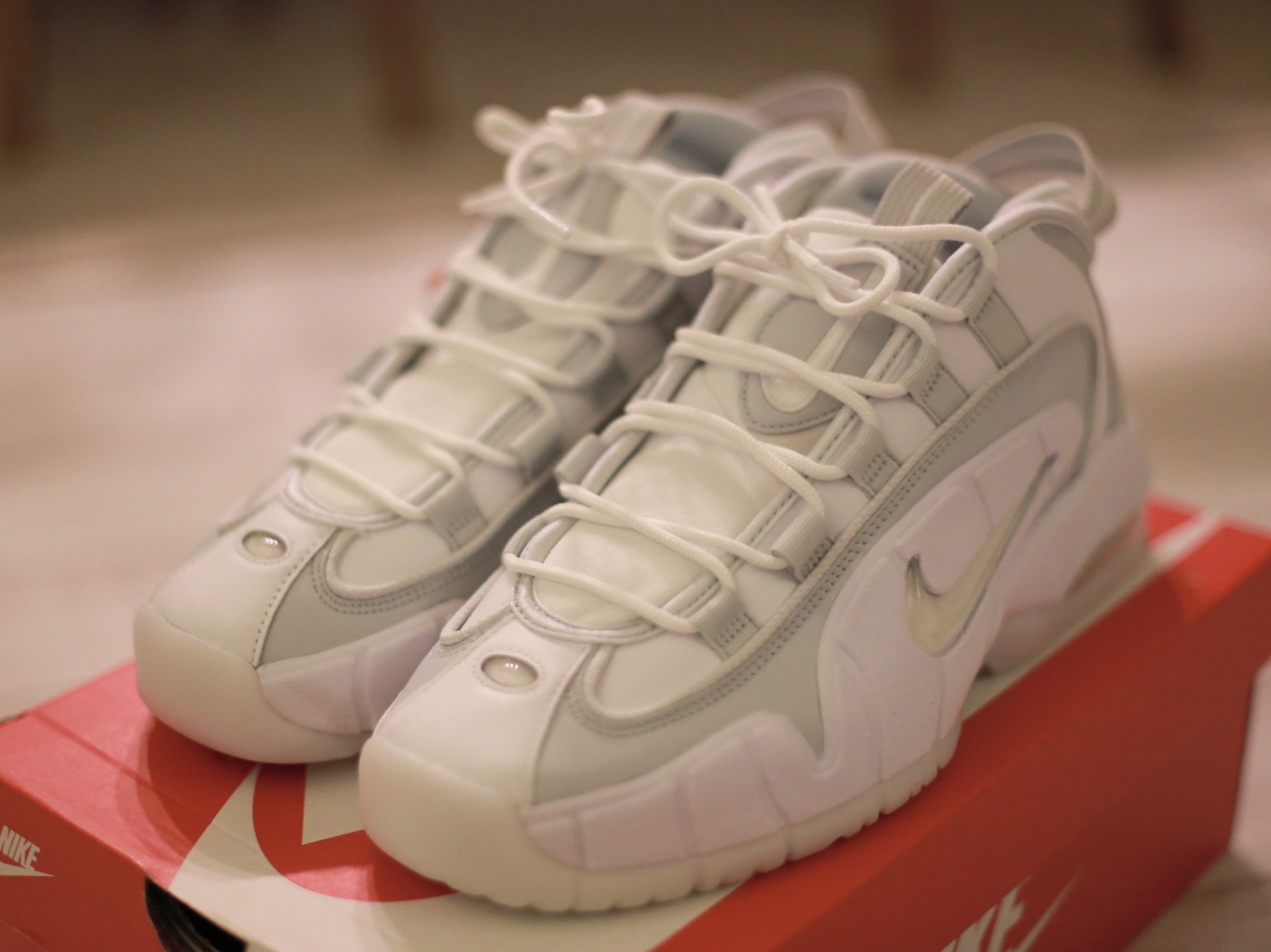 Nike Air Max Penny 1 Pure Platinum 착용 스타일 - 2