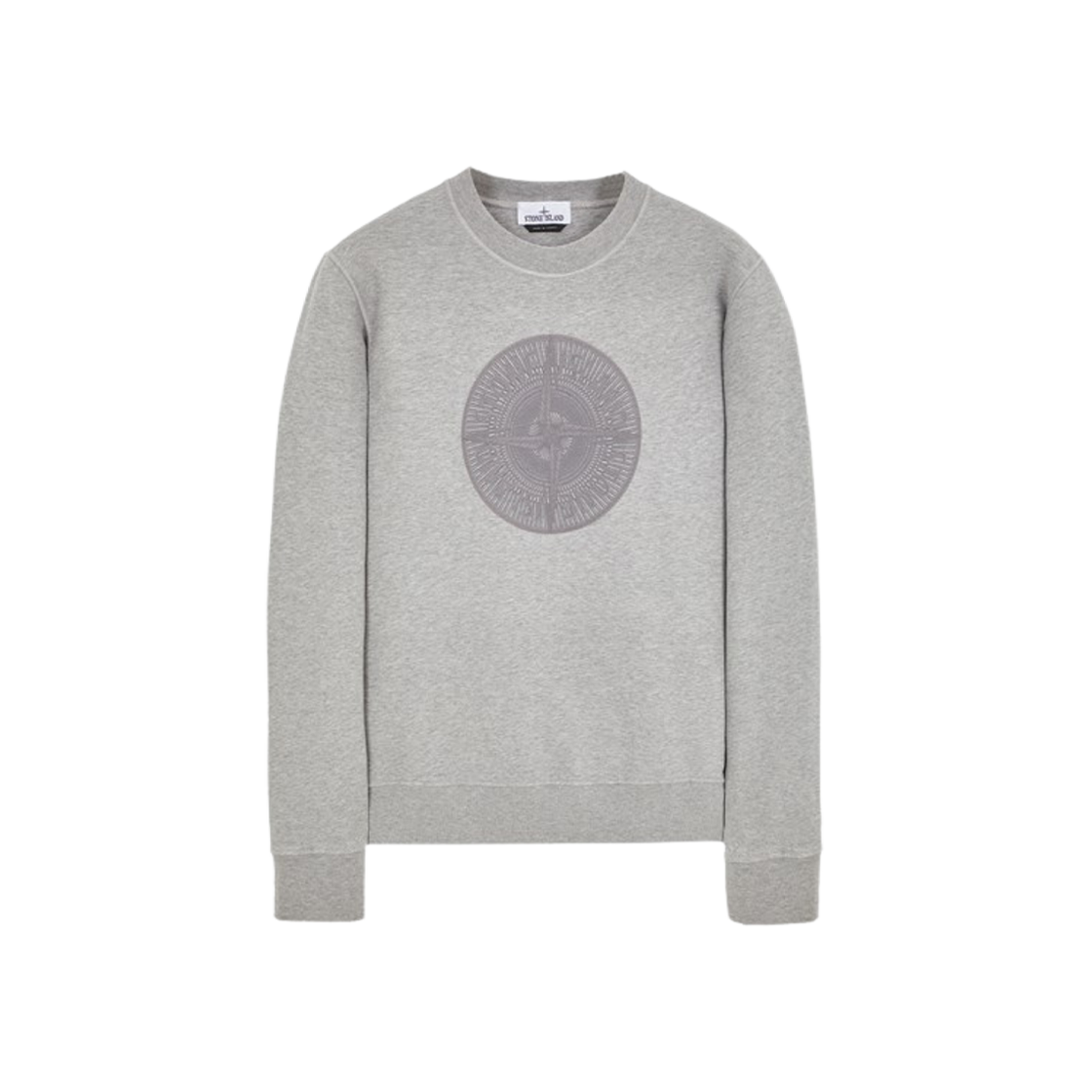 스톤 아일랜드 66559 인더스트리얼 원 프린트 크루넥 스웨트셔츠 더스트 멜란지 - 23FW | Stone Island | KREAM Stone... 