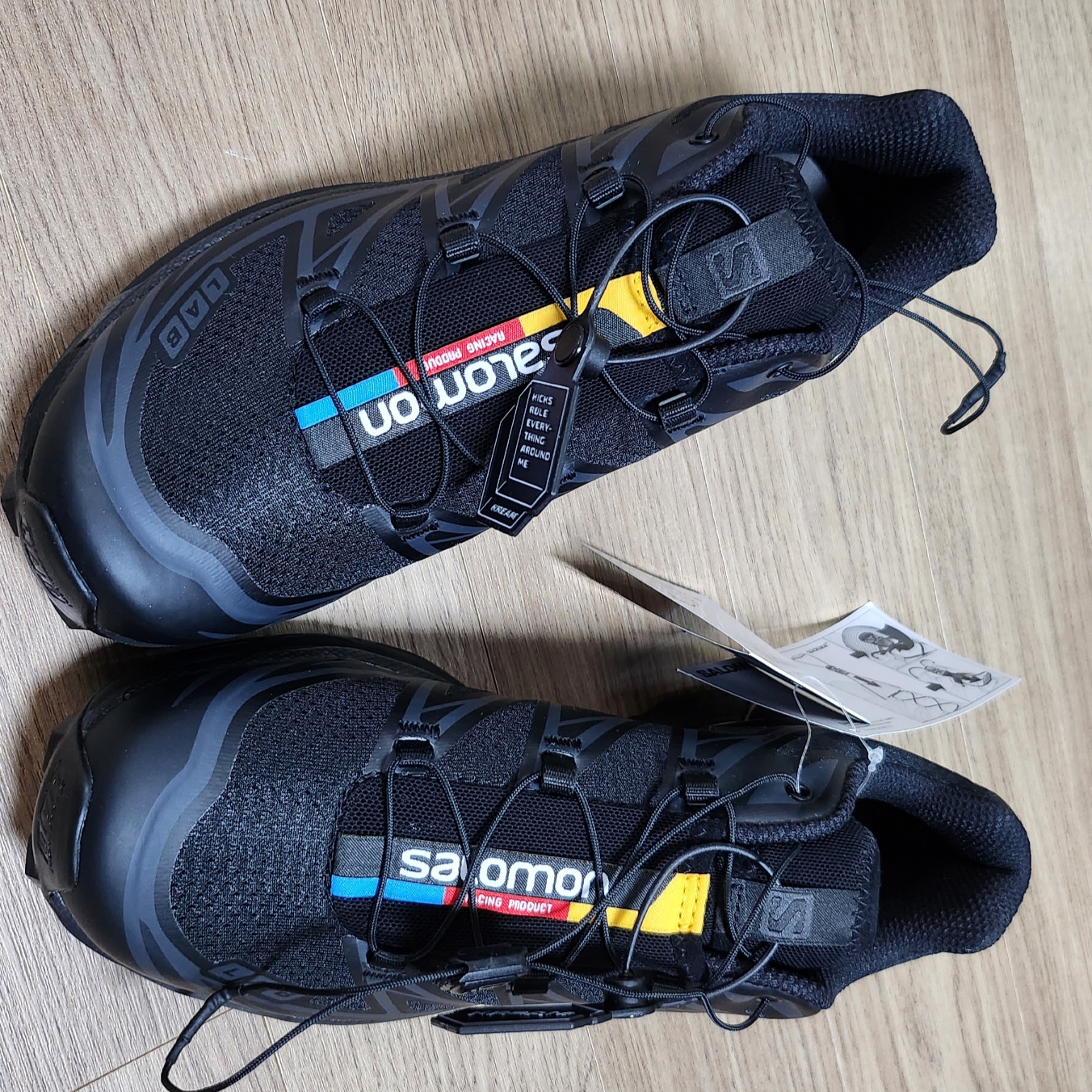 Salomon XT-6 ADV Black 착용 스타일 - 1