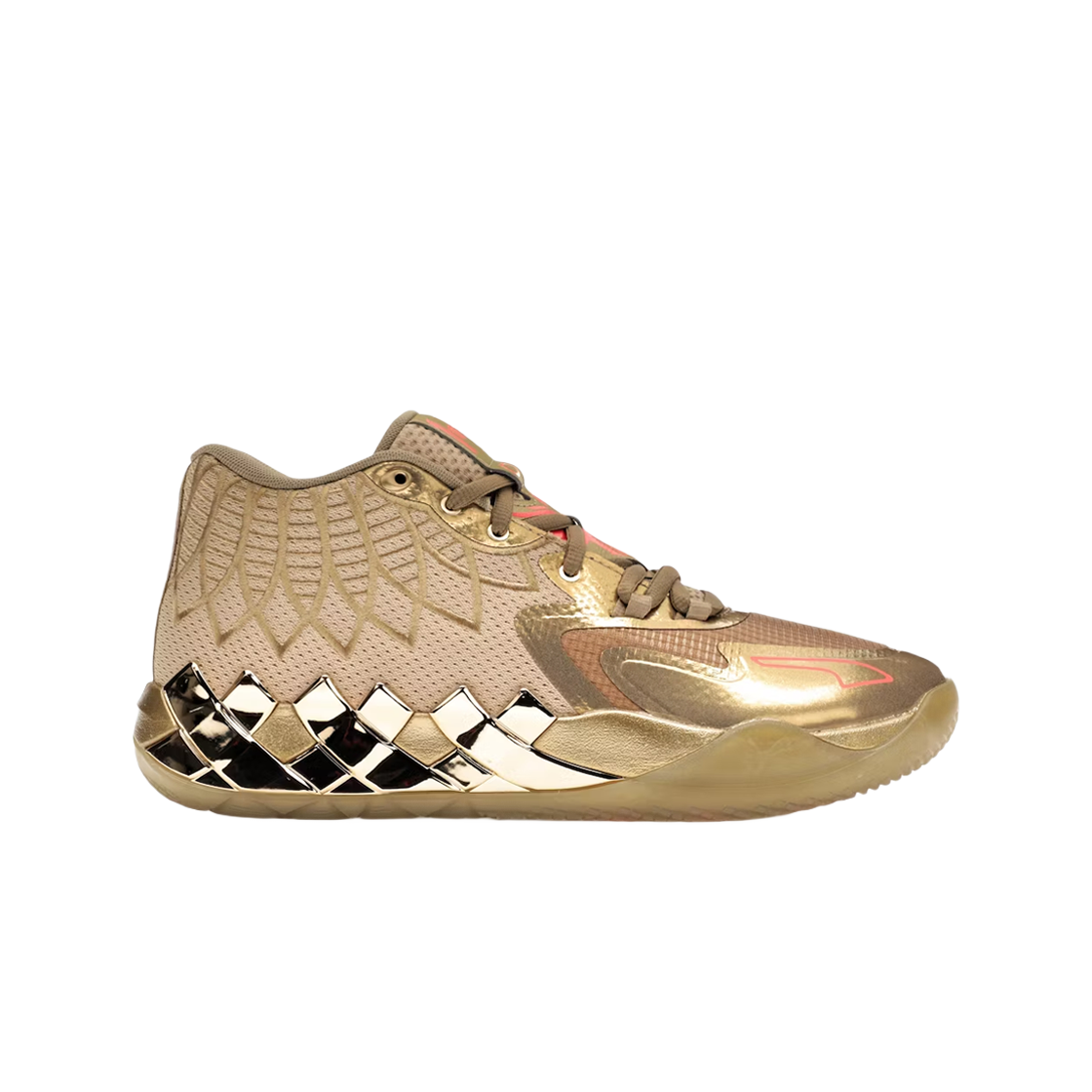 푸마 MB.01 라멜로 볼 골든 차일드 메탈릭 골드 피어리 코랄(Puma MB.01 Lamelo Ball Golden Child Metallic Gold Fiery Coral)