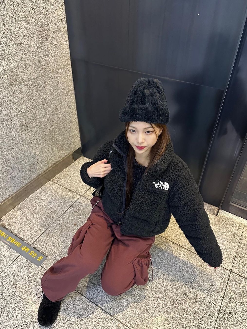 Palace Warmdome Earflap 6-Panel Black - 22FW, Stussy Down Parka Micro Ripstop Phantom Black 착용 스타일 - 7