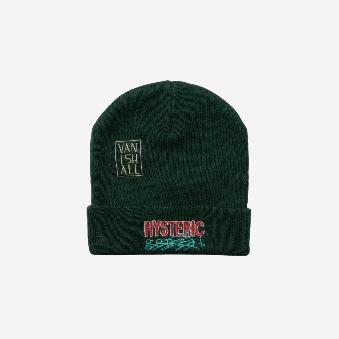 Hysteric Glamour x Genzai Knit Cap Green 상세 이미지 1