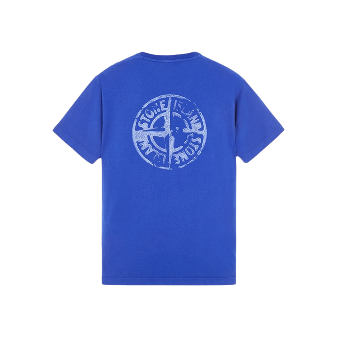 Stone Island 2NS82 Stamp Two Print T-Shirt Ultramarine Blue - 23FW 상세 이미지 2