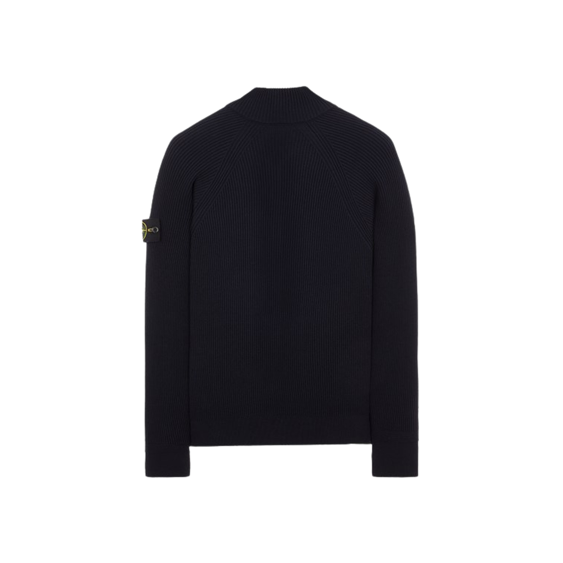 Stone Island 519C2 Wool Zipped Cardigan Navy Blue - 23FW 상세 이미지 2