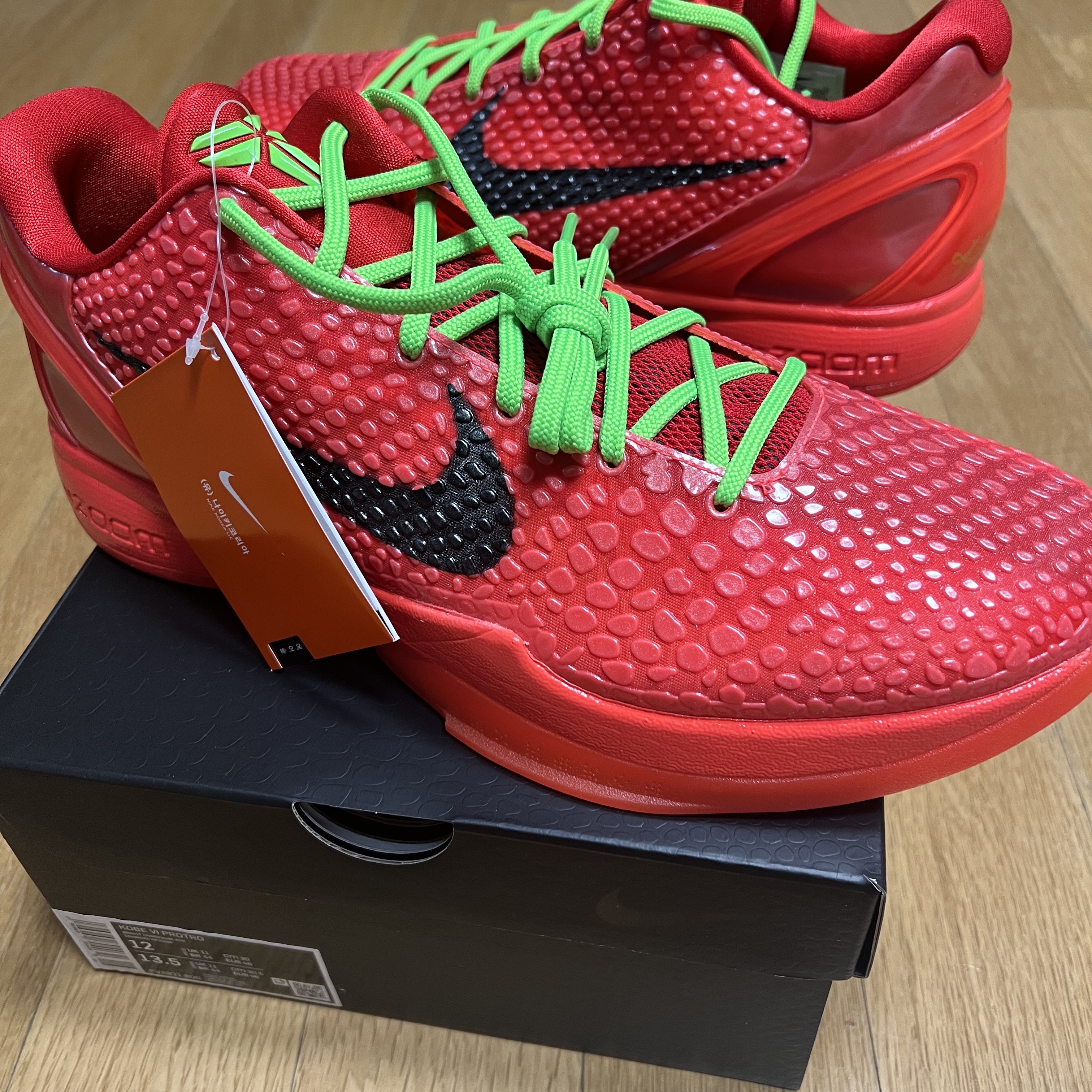 Nike Kobe 6 Protro Reverse 착용 스타일 - 1
