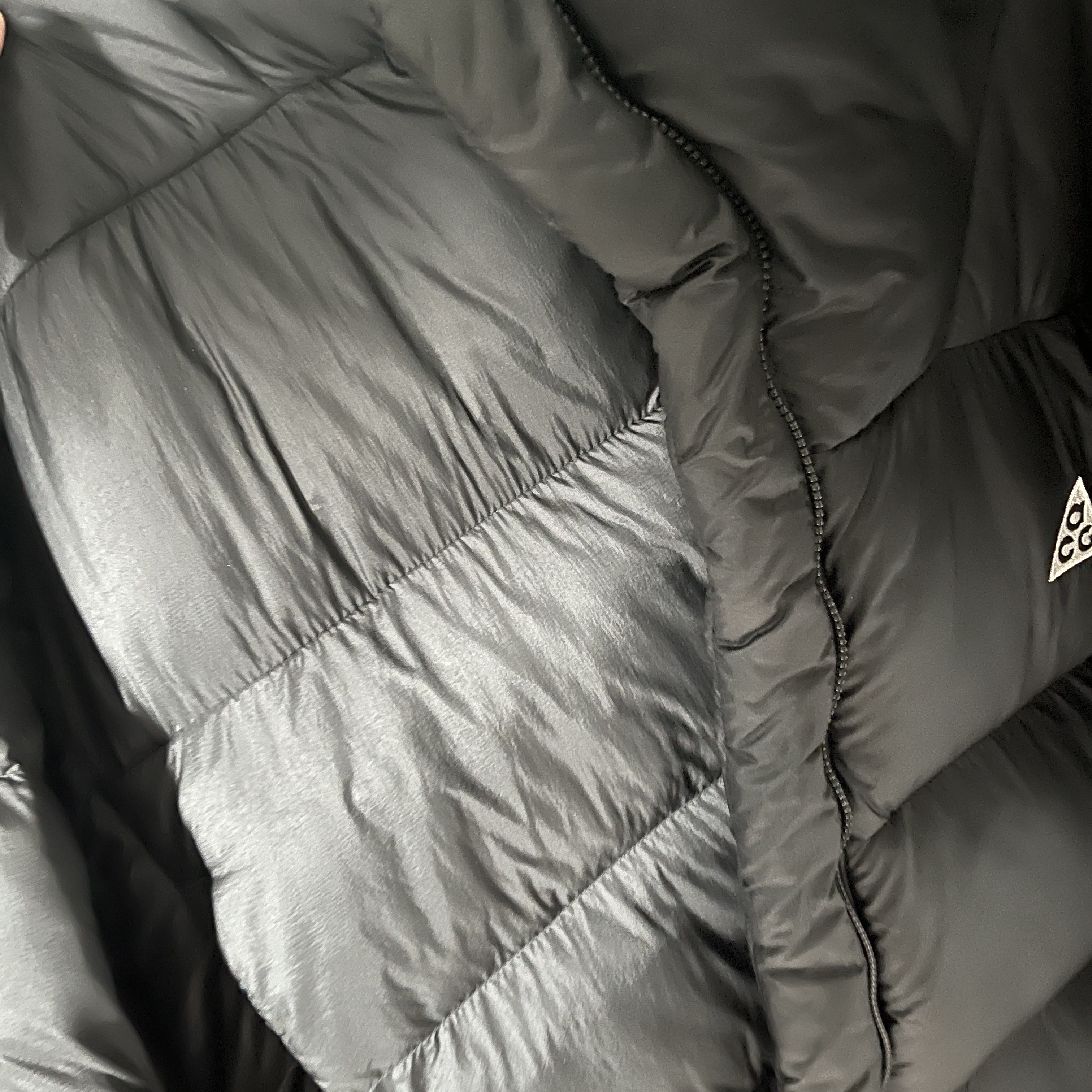 Nike ACG Therma-Fit ADV Lunar Lake Puffer Jacket Black - Asia 착용 스타일