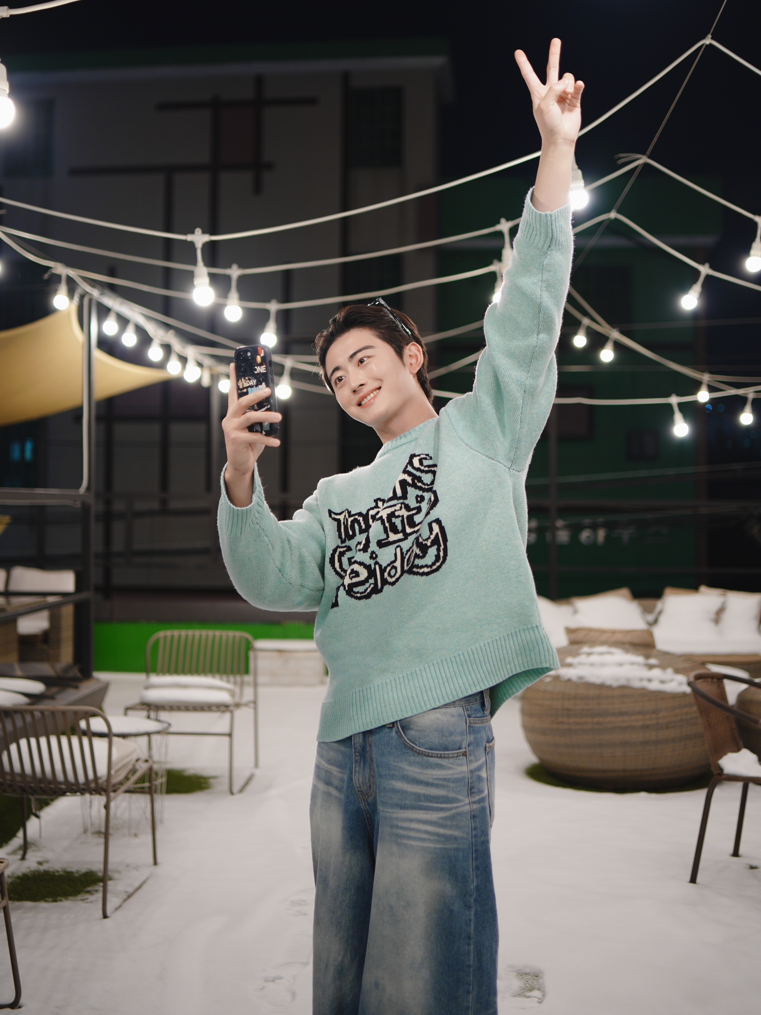 Kinchi Mistake Project Toboo Brown 착용 스타일 - 1