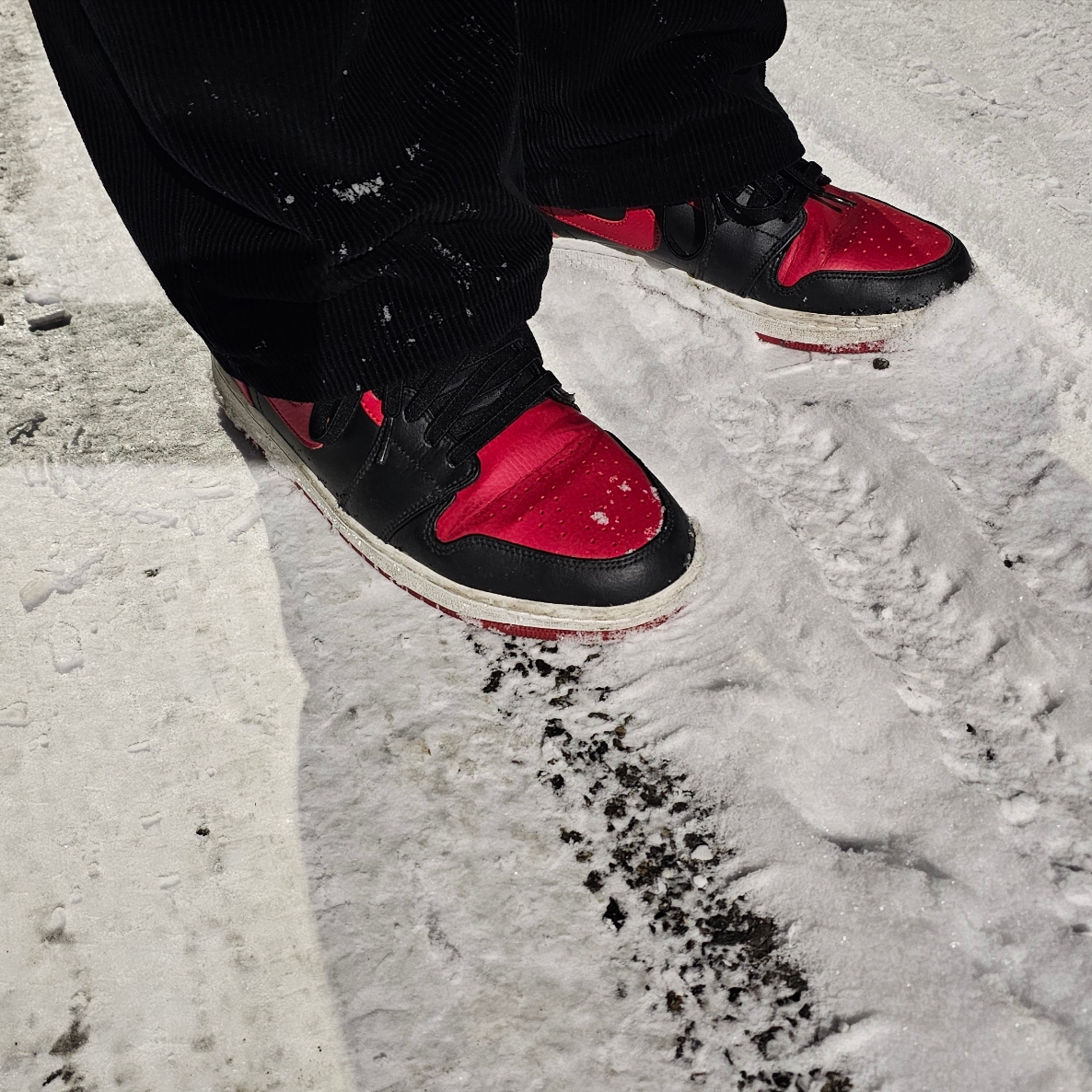 Jordan 1 Mid Bred Banned 2020 착용 스타일