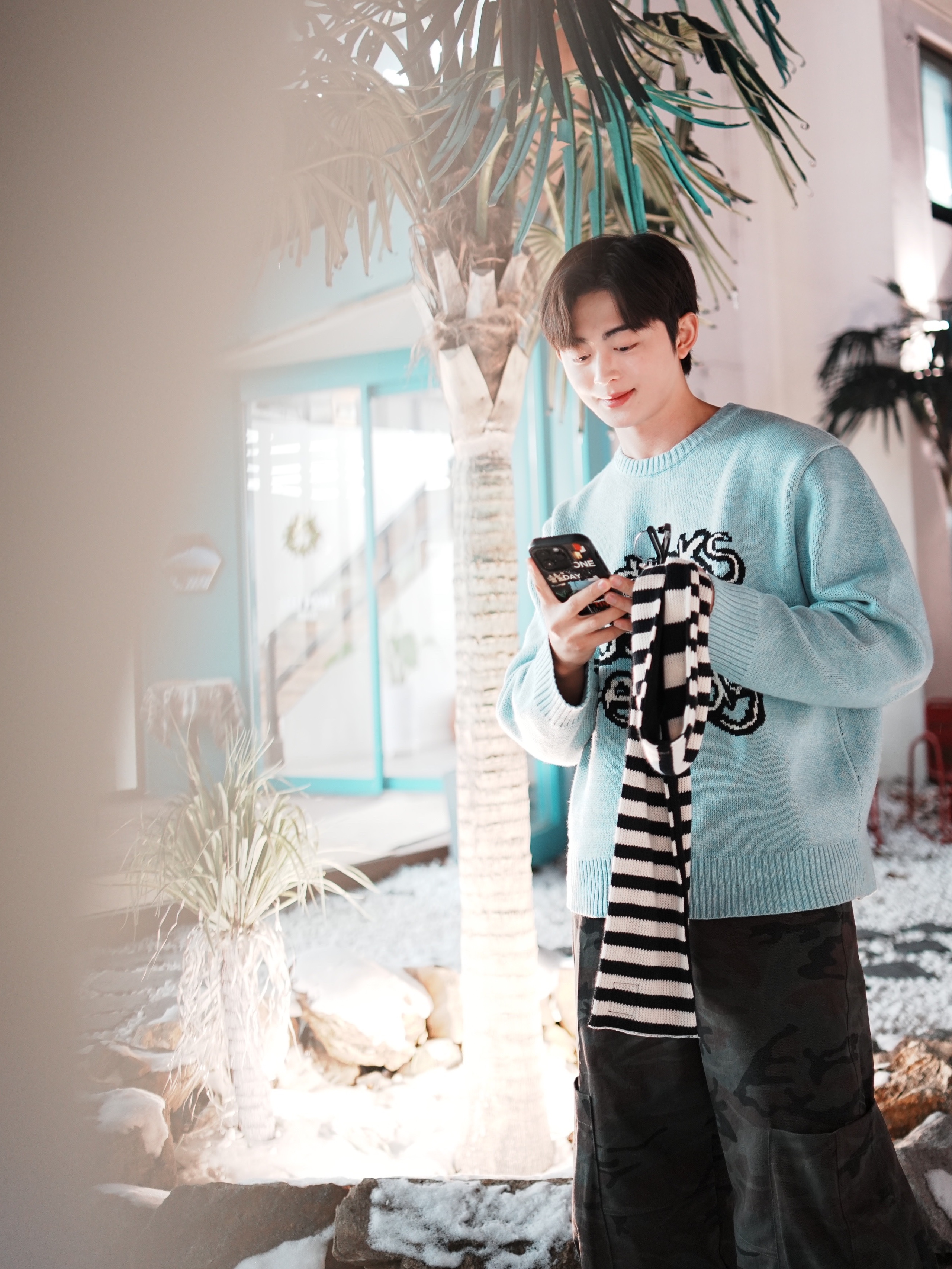 Kinchi Mistake Project Toboo Brown 착용 스타일 - 3