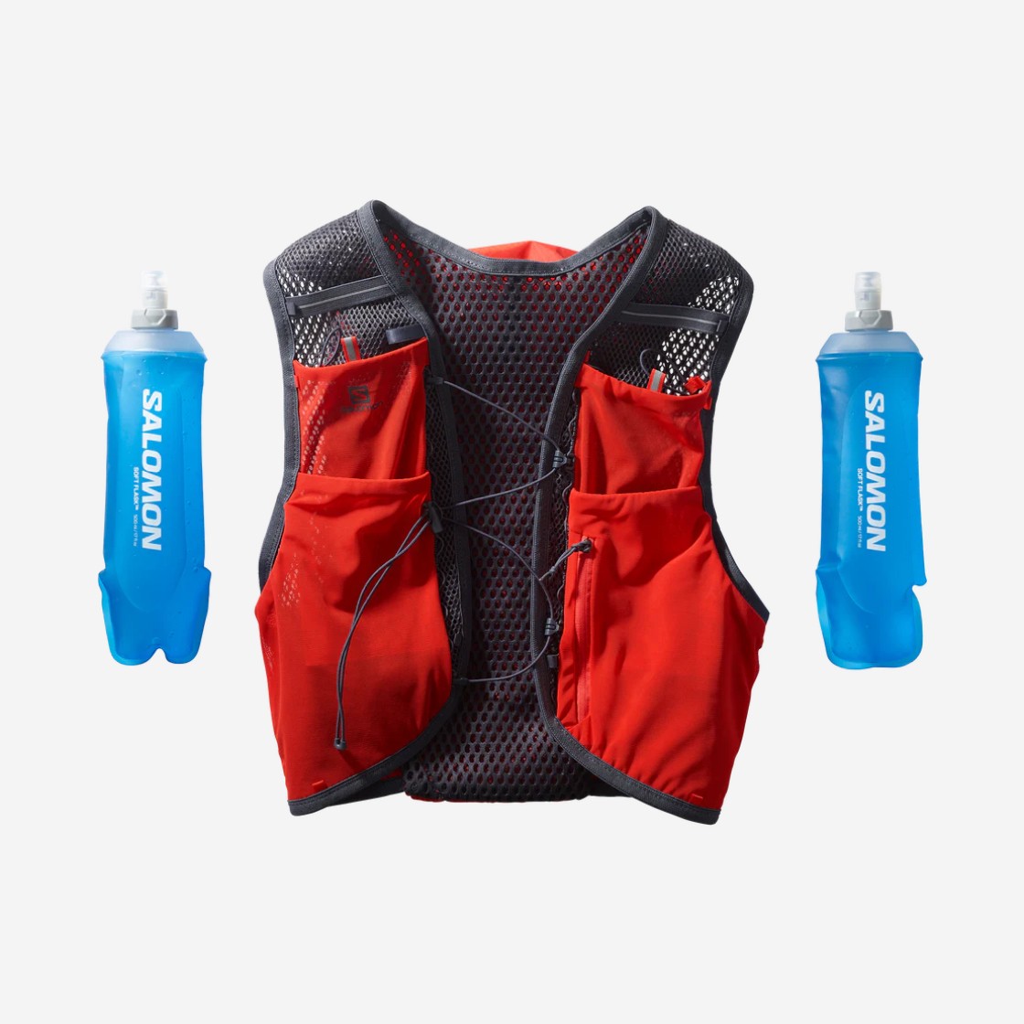 Salomon Active Skin 8 Set Fiery Red 상세 이미지 2