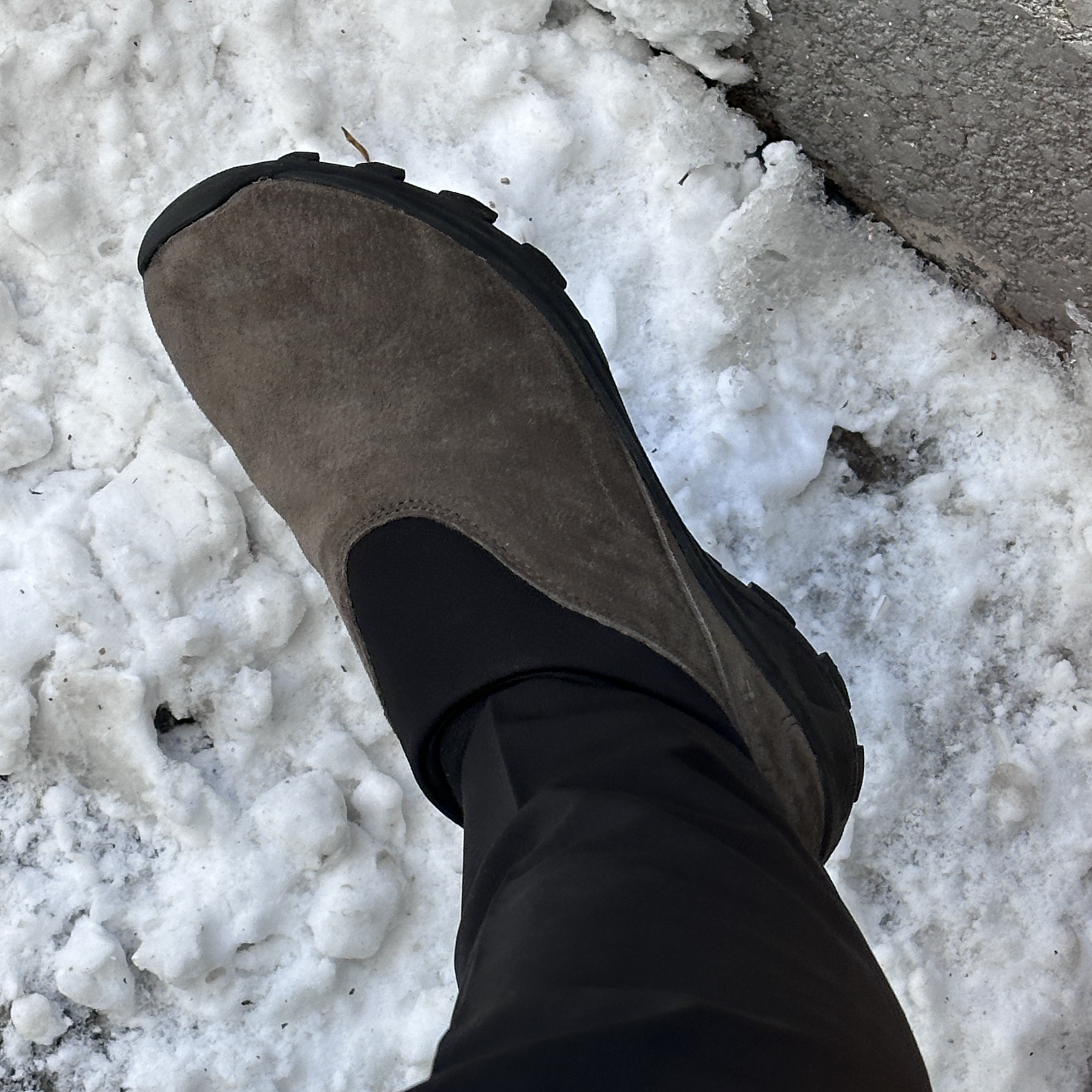 Merrell Winter Moc 3 Gunsmoke 착용 스타일