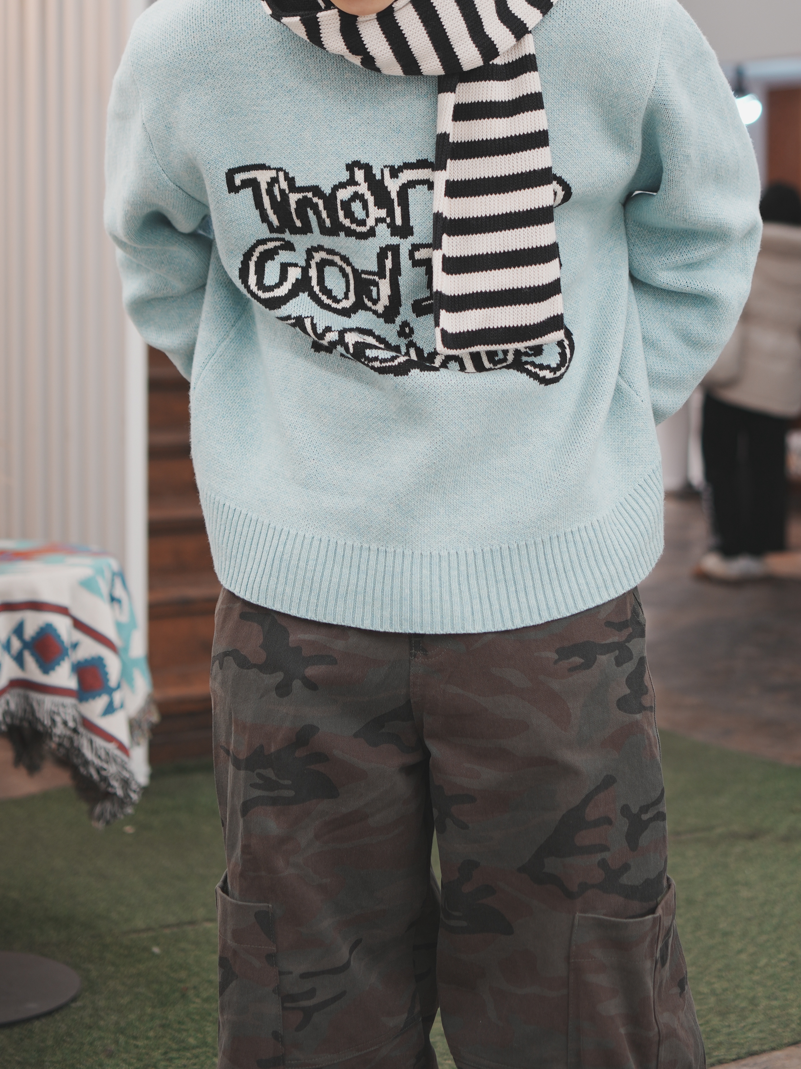 Kinchi Mistake Project Toboo Brown 착용 스타일 - 6