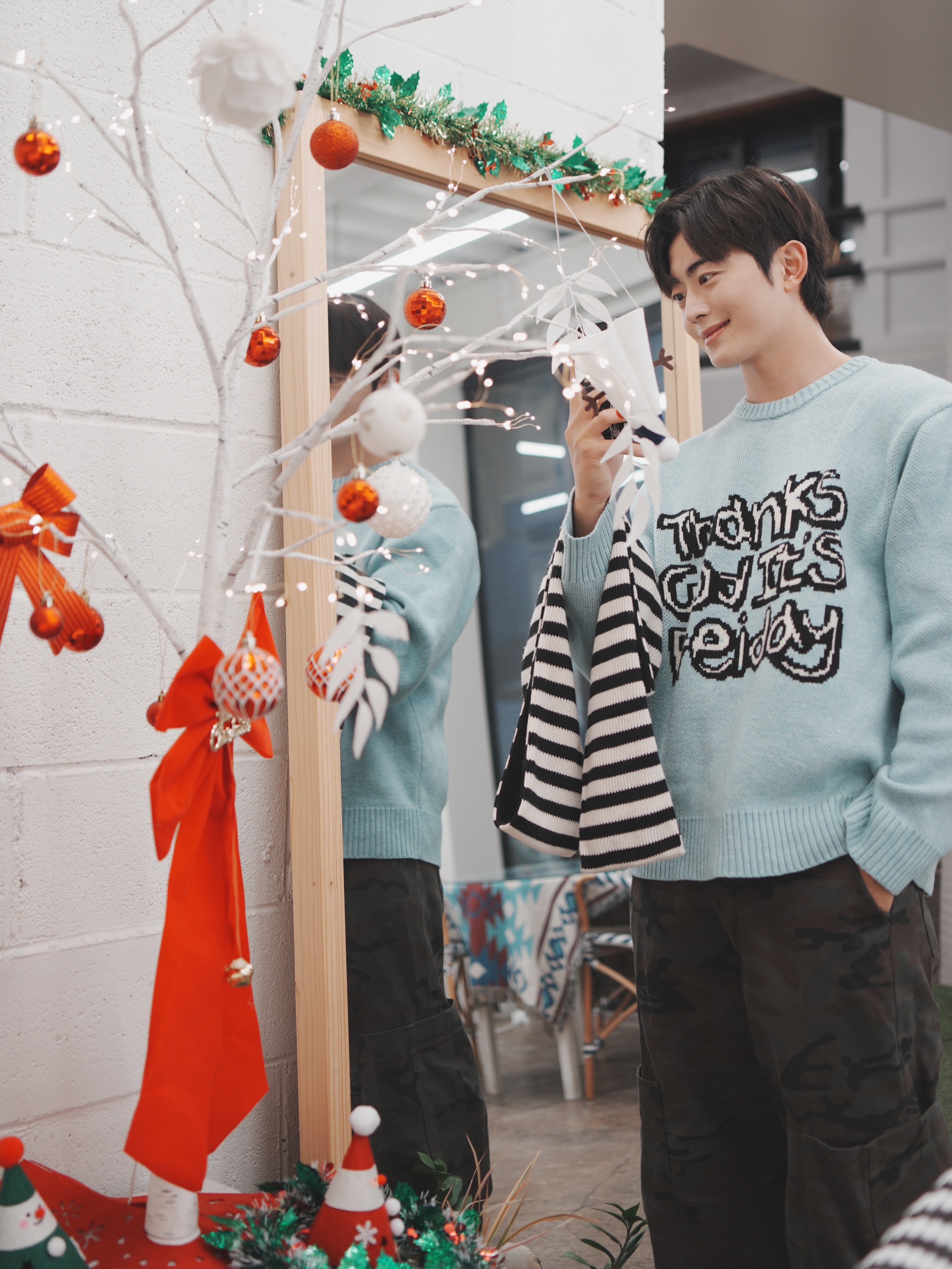Kinchi Mistake Project Toboo Brown 착용 스타일 - 5